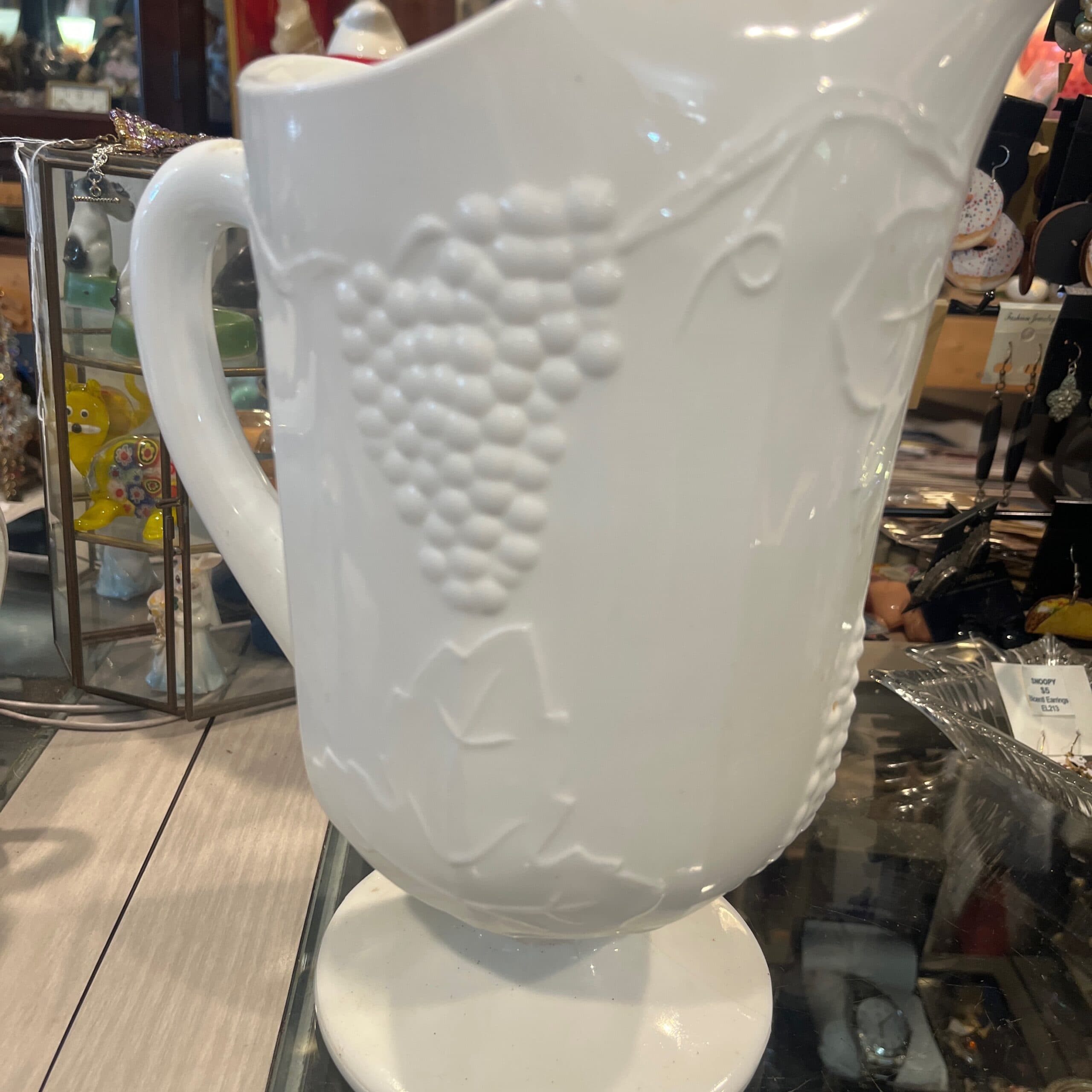 Colony Glass Milk Glass Pitcher - Regular