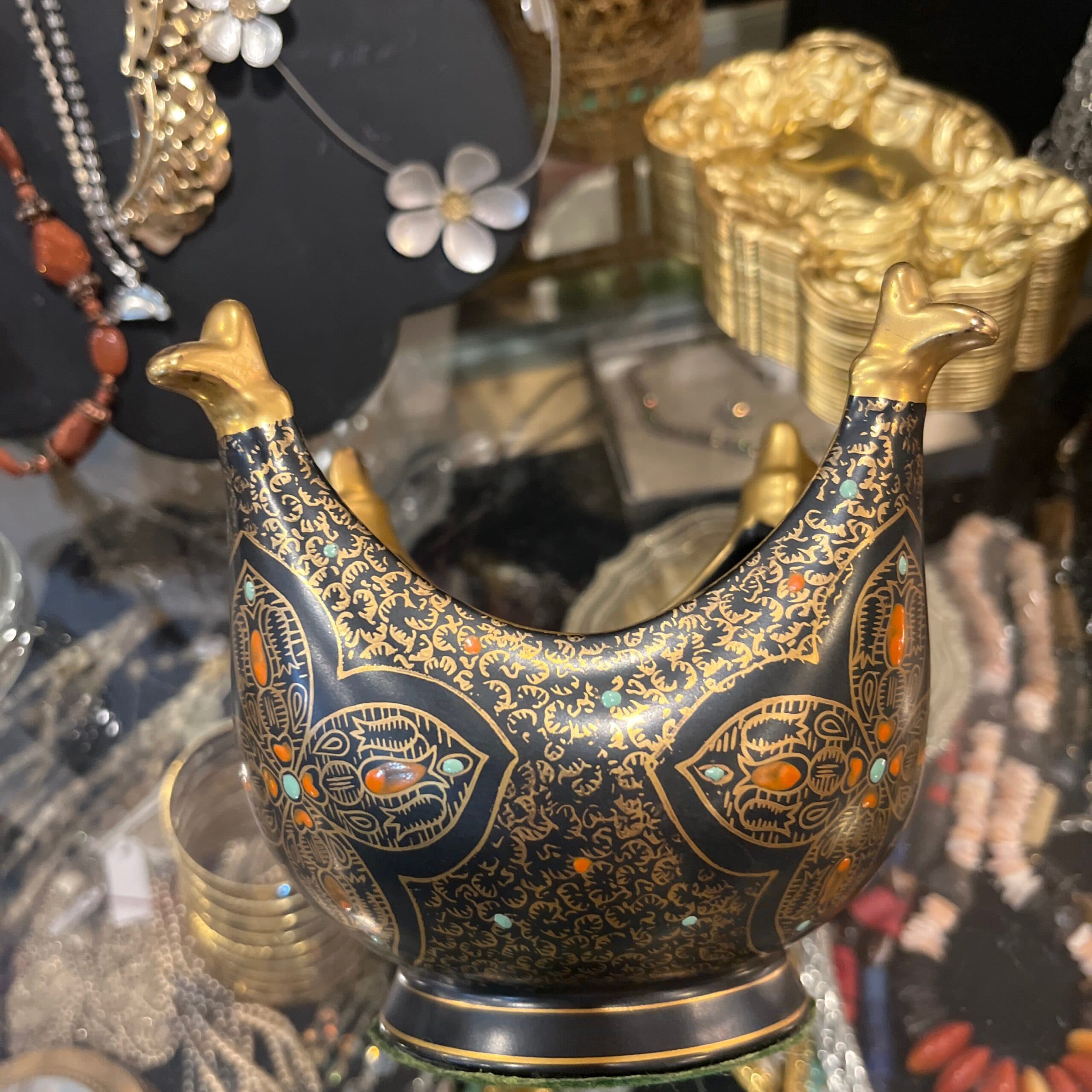 Unique Vintage Crown Shaped Bowl - Regular