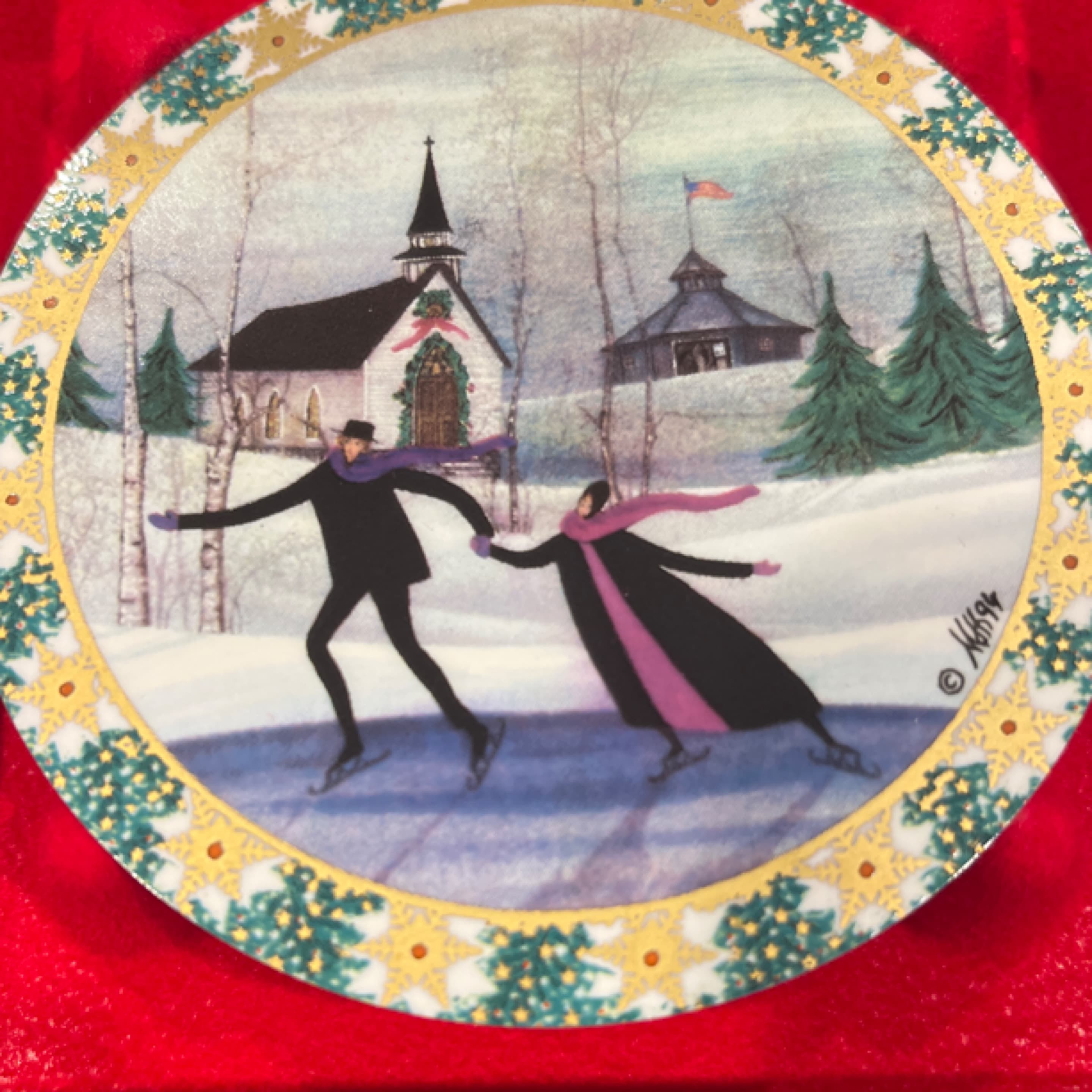 P Buckley Moss Ornament 941 - Regular