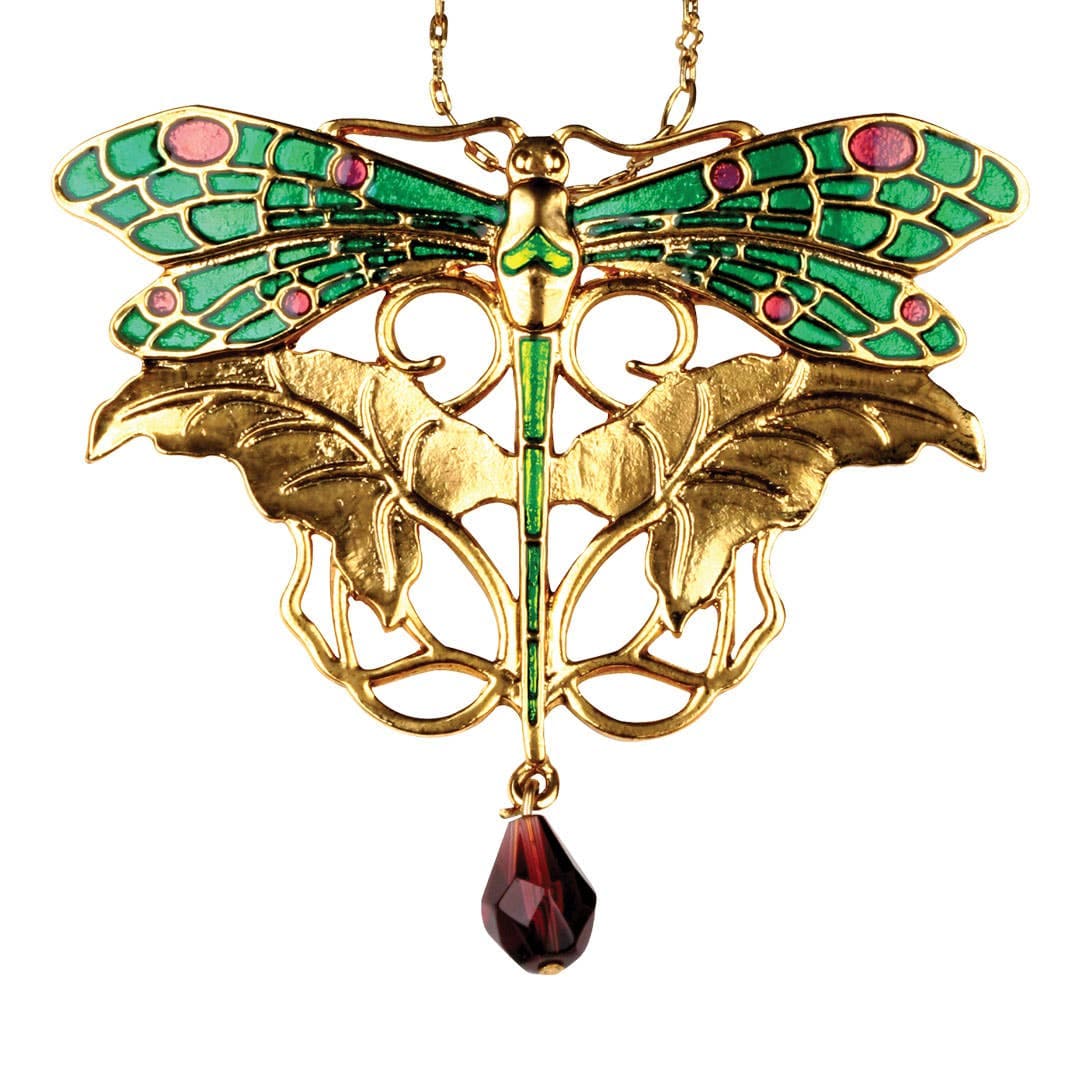 Pacific Trading - Art Nouveau Dragonfly Pendant - Regular