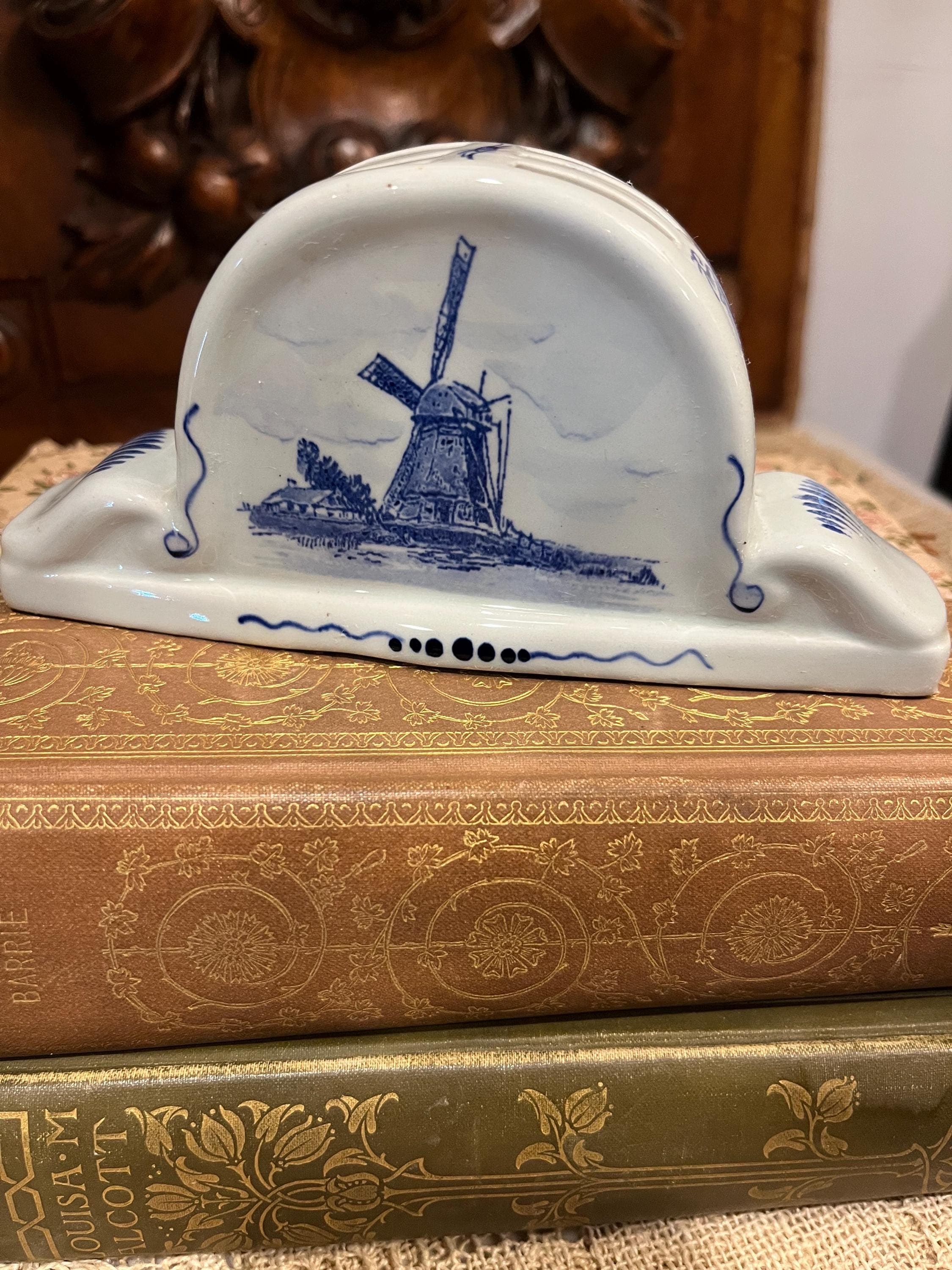 Handpainted Porcelain Knife Holder - Regular