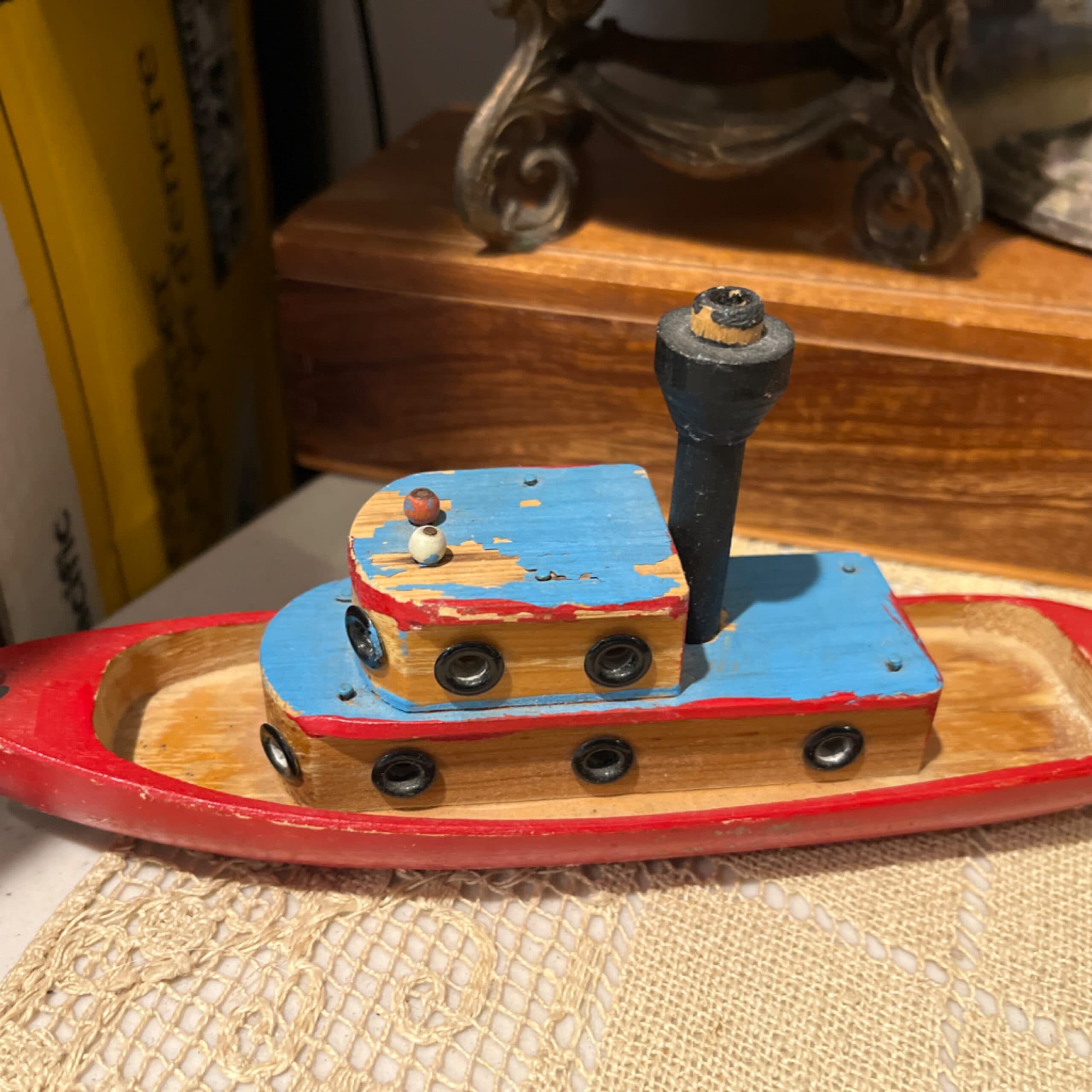 Antique Wood Boat 941 - Regular