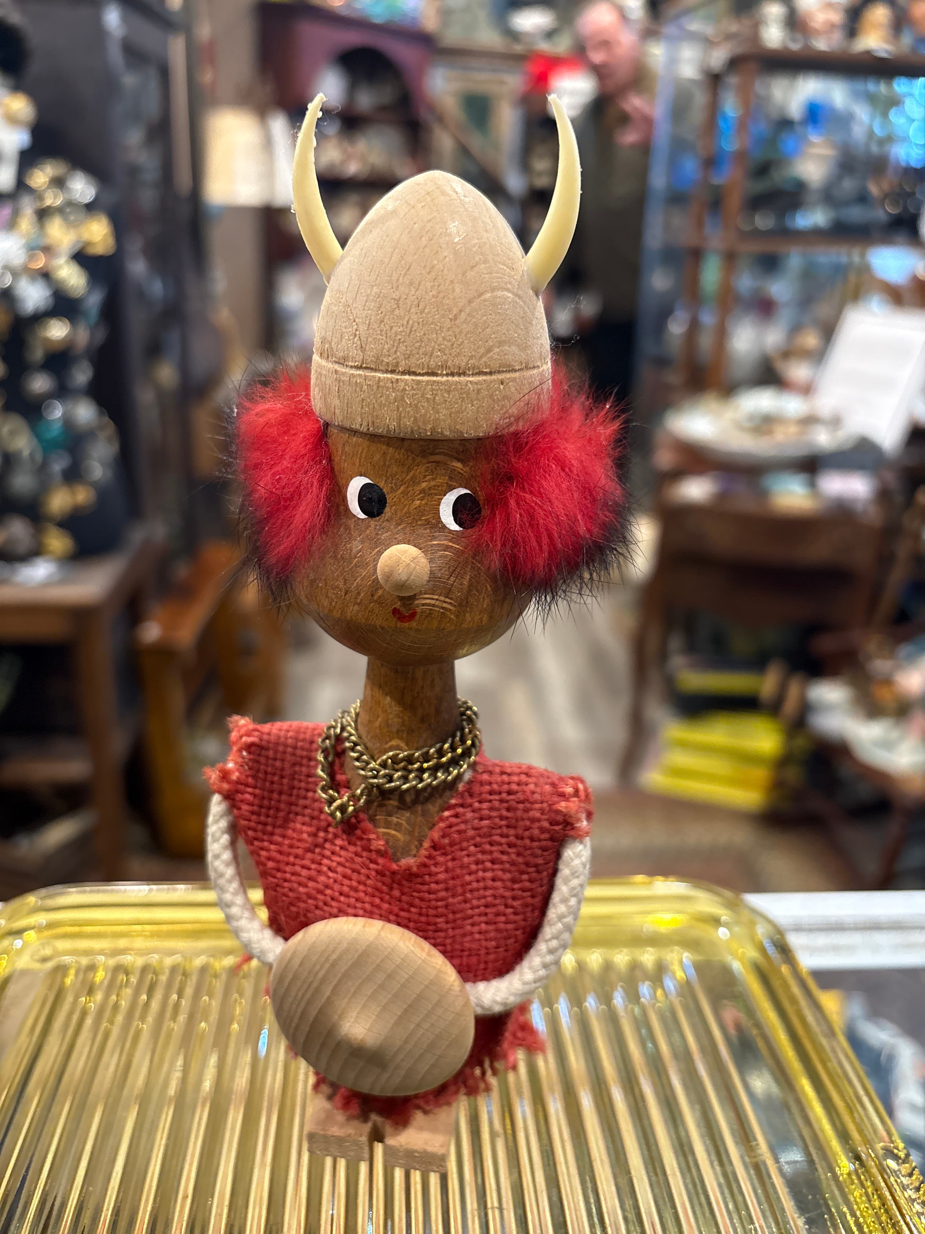 MCM Danish Viking Wooden Figurine - Regular