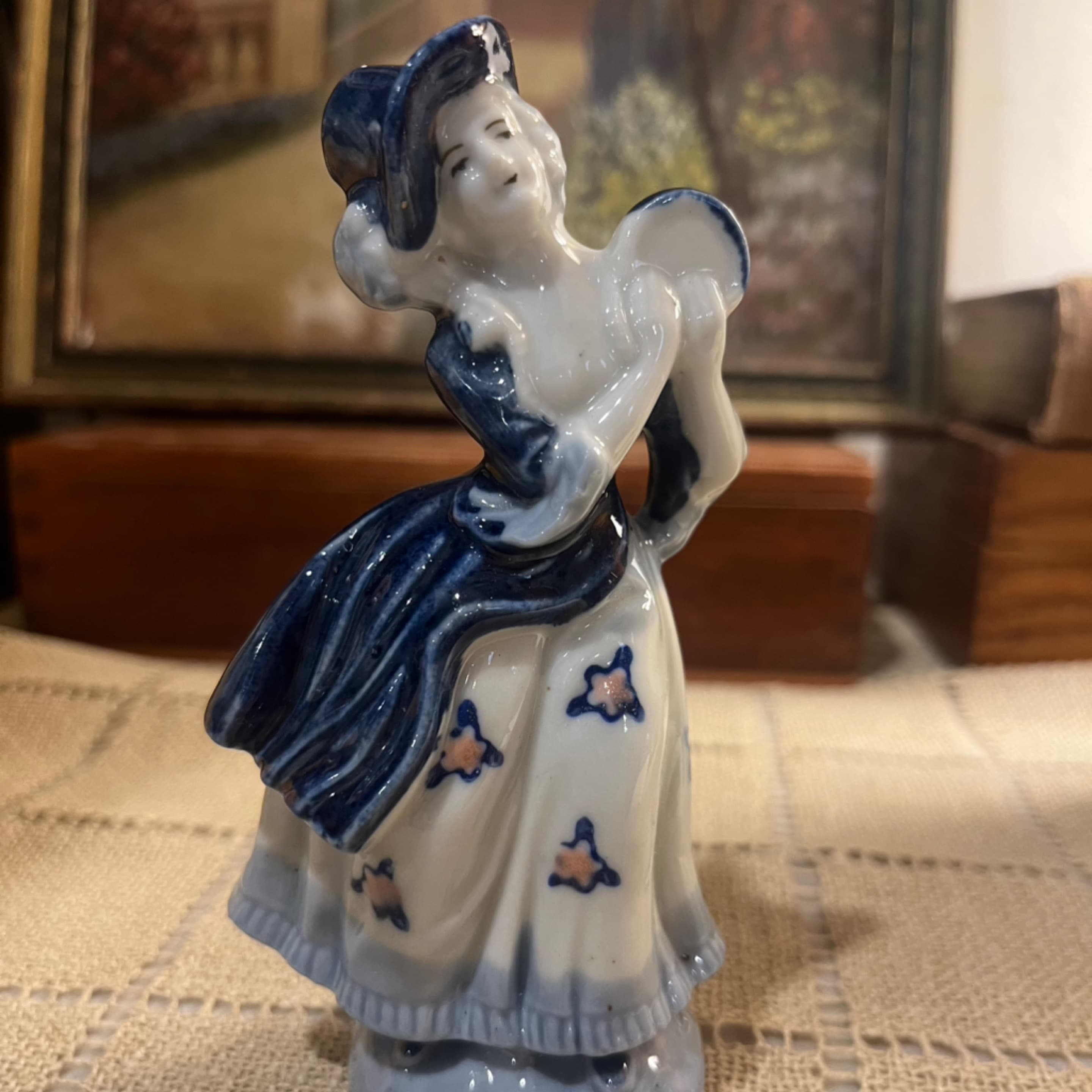 Porcelain Lady in Blue - Regular