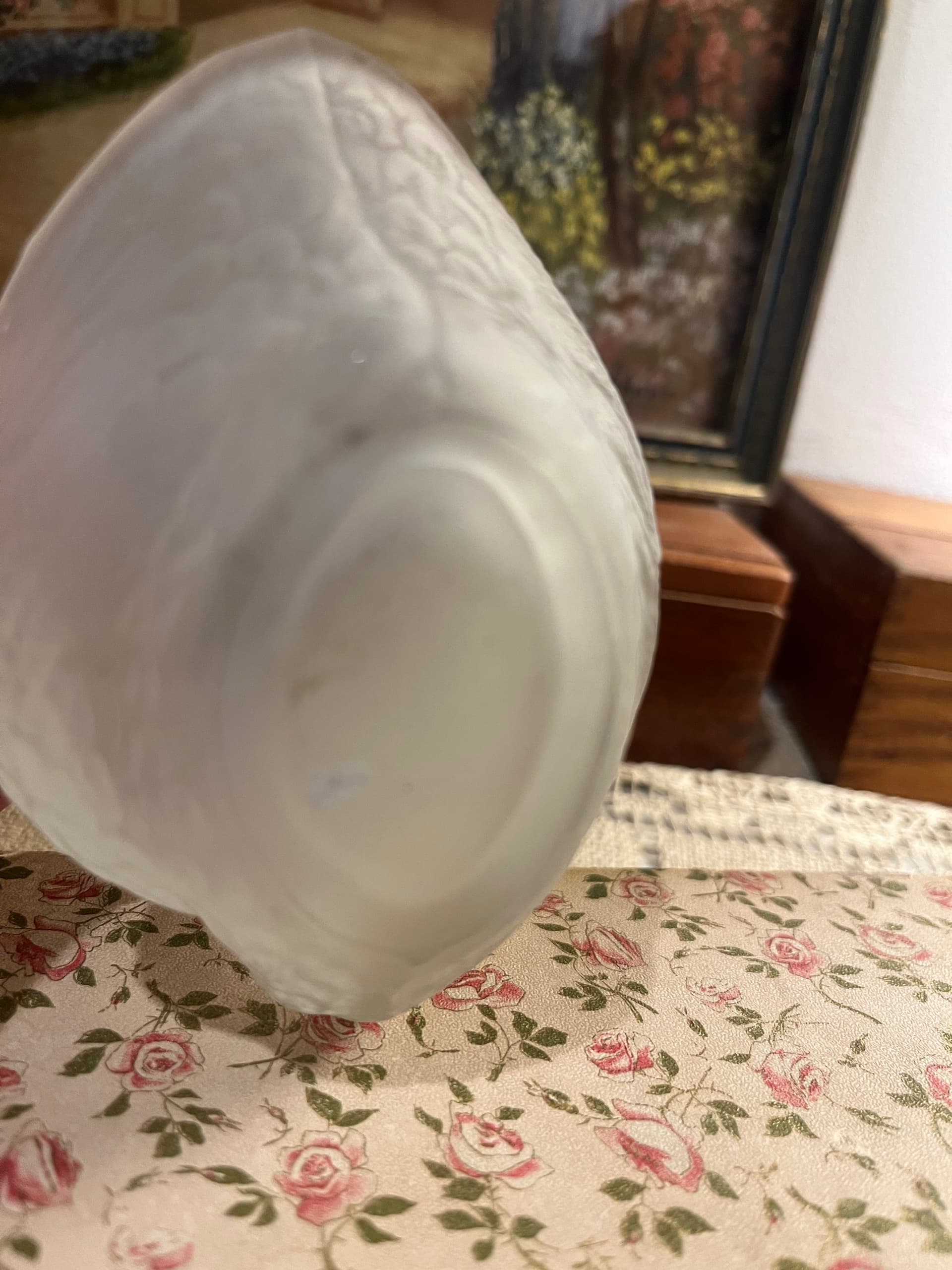 GE Smith Frosted Glass Swan - Regular