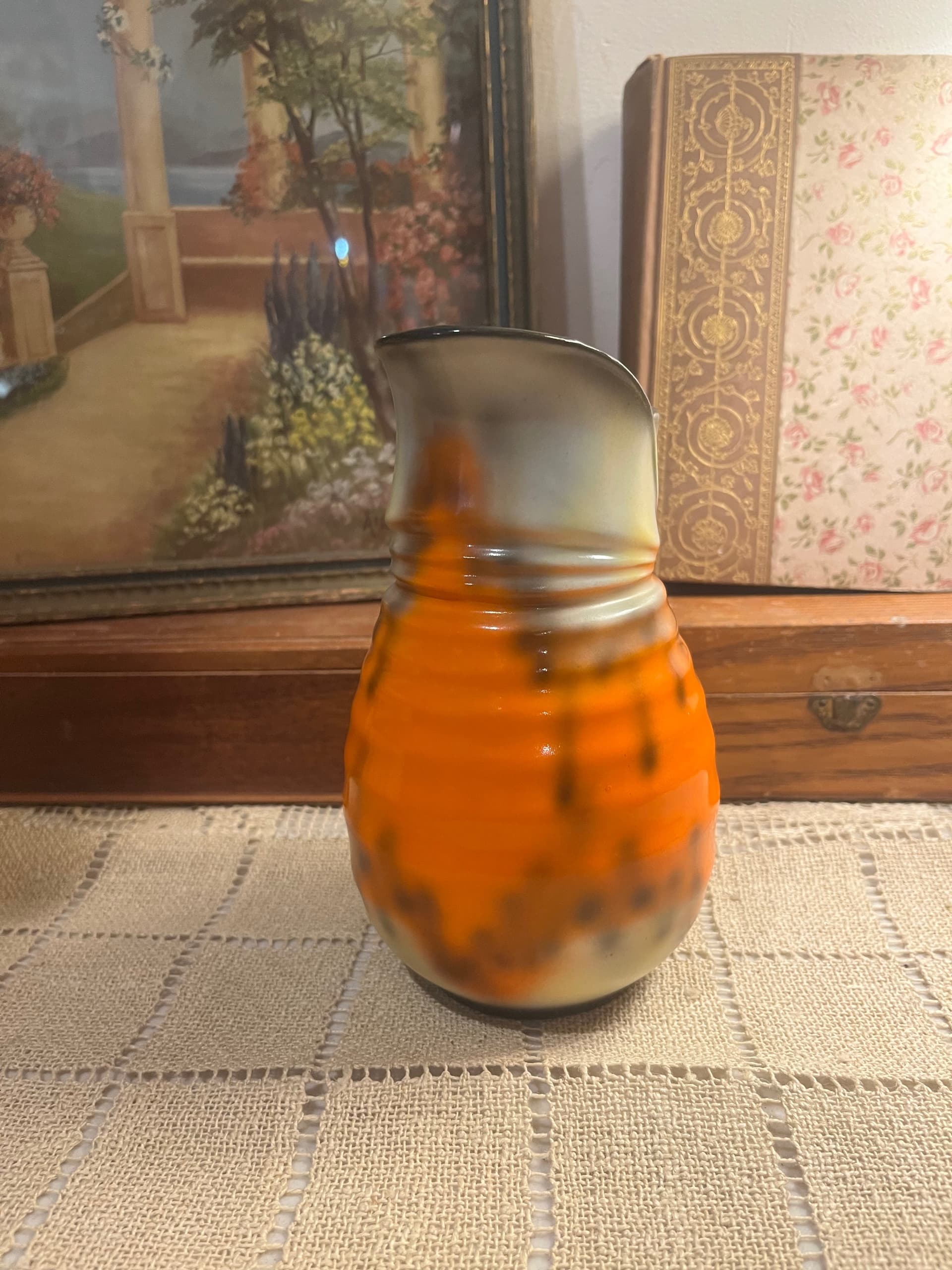 Ceramic Pitcher with Dip Glaze - Regular