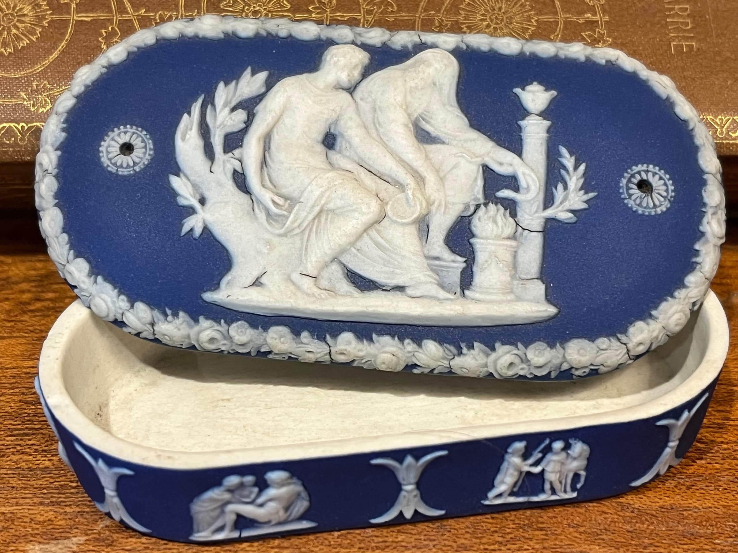 Cobalt Blue Wedgwood Little Dish - Regular
