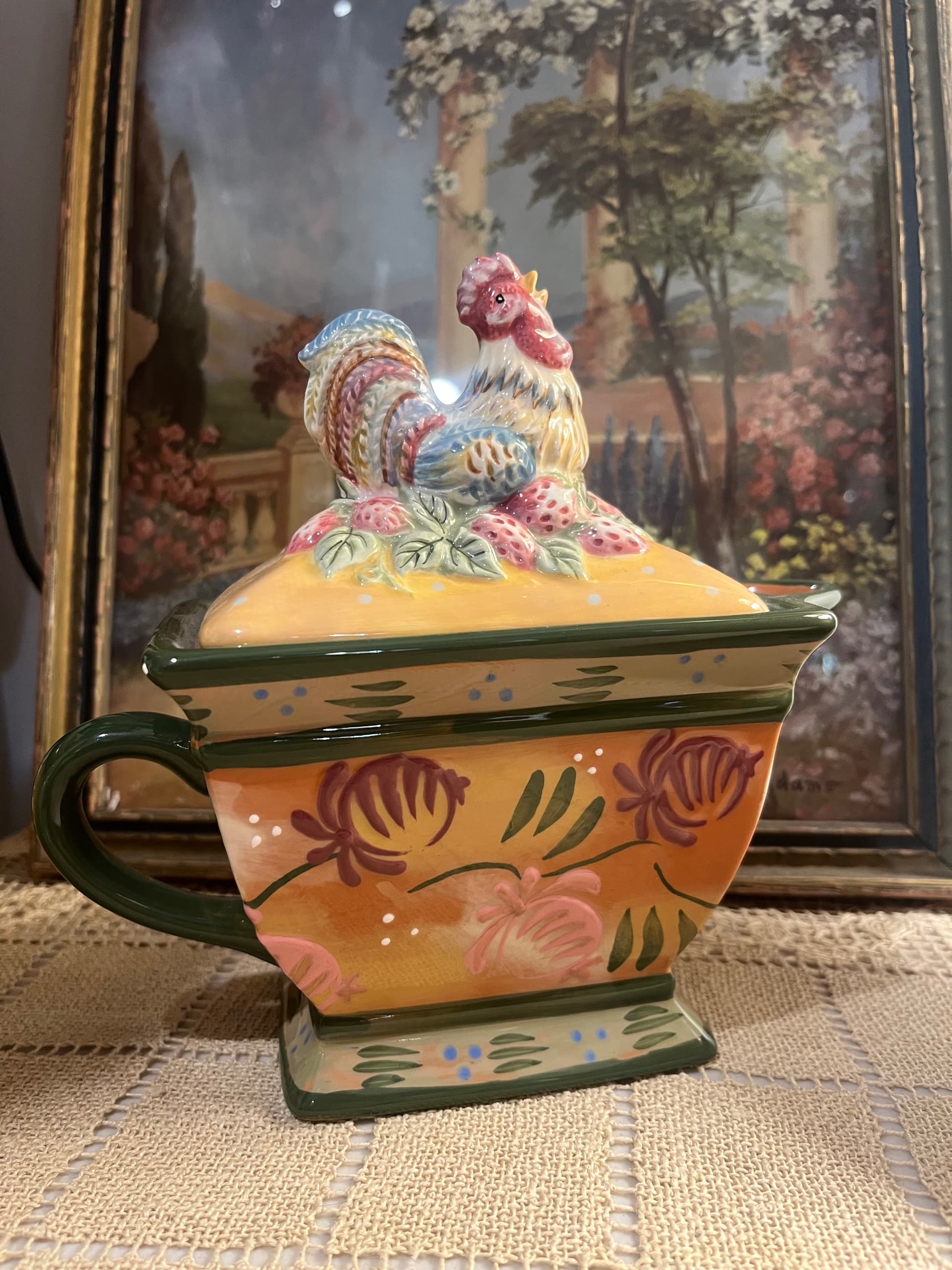 Rooster Serving creamer/pitcher - Regular