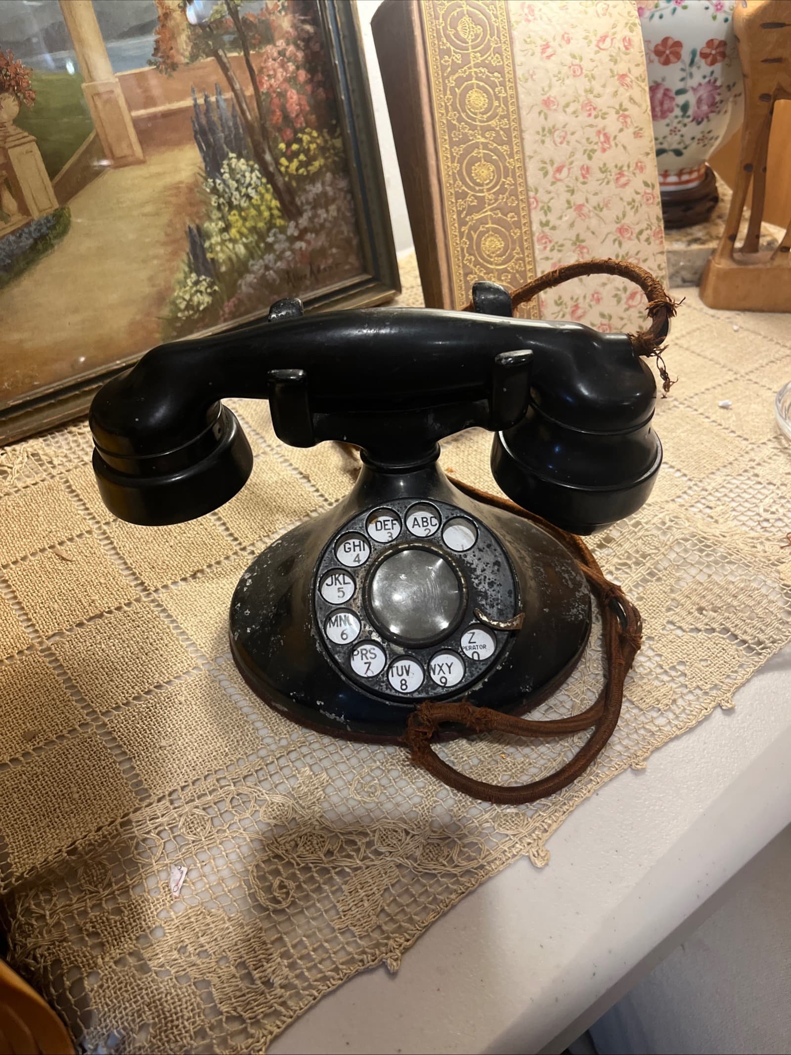 Vintage Rotary Dial Telephone - Regular
