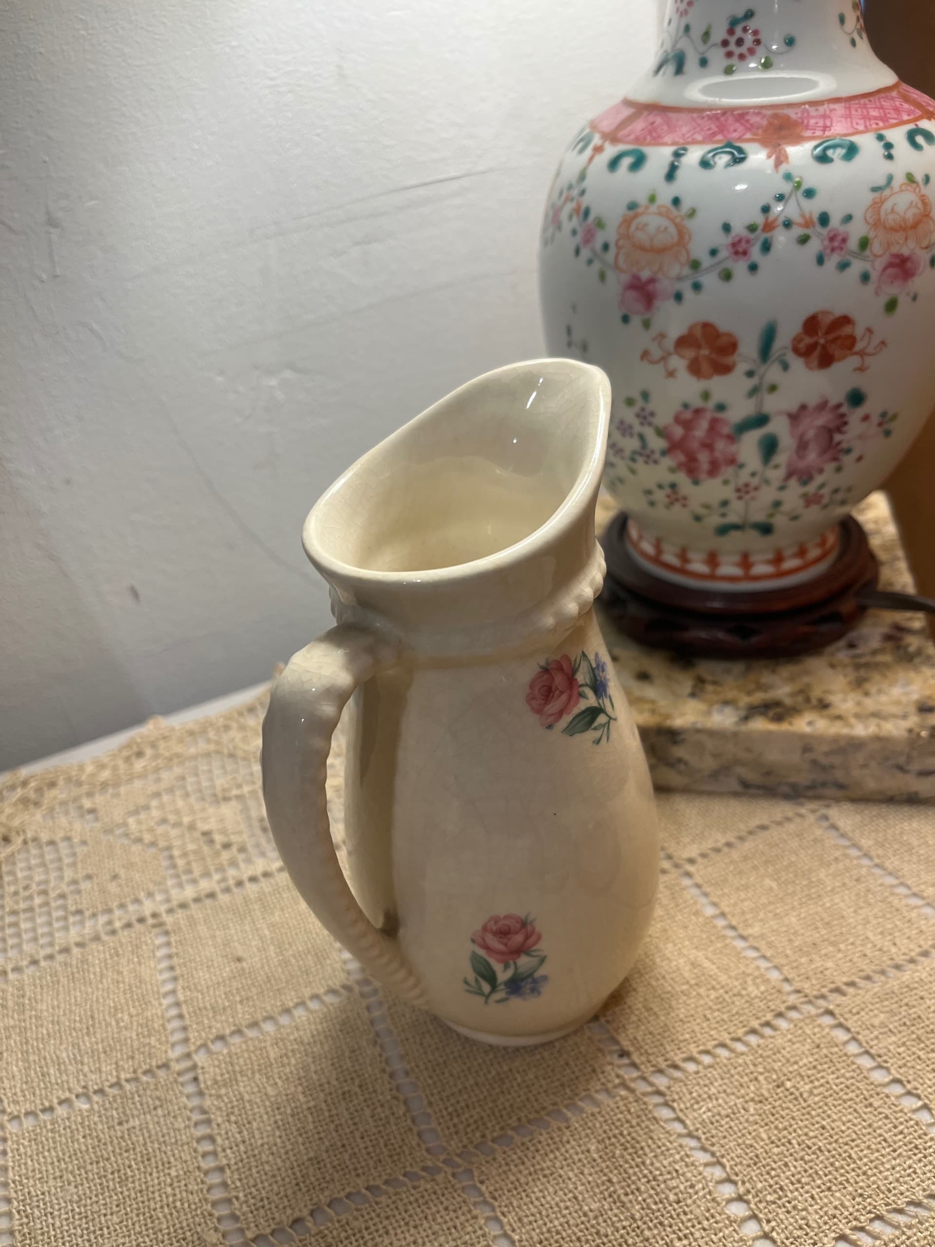 Floral Ceramic Pitcher - Regular