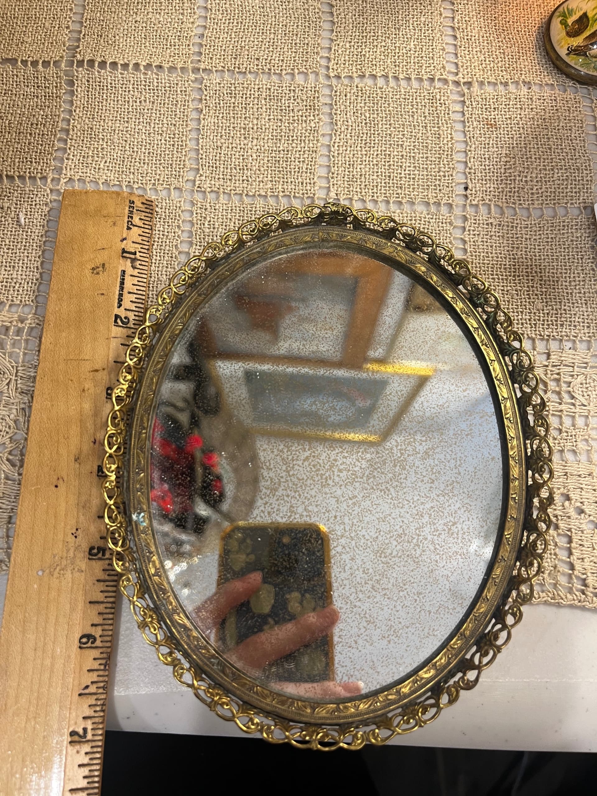 Brass Vanity Mirror - Regular