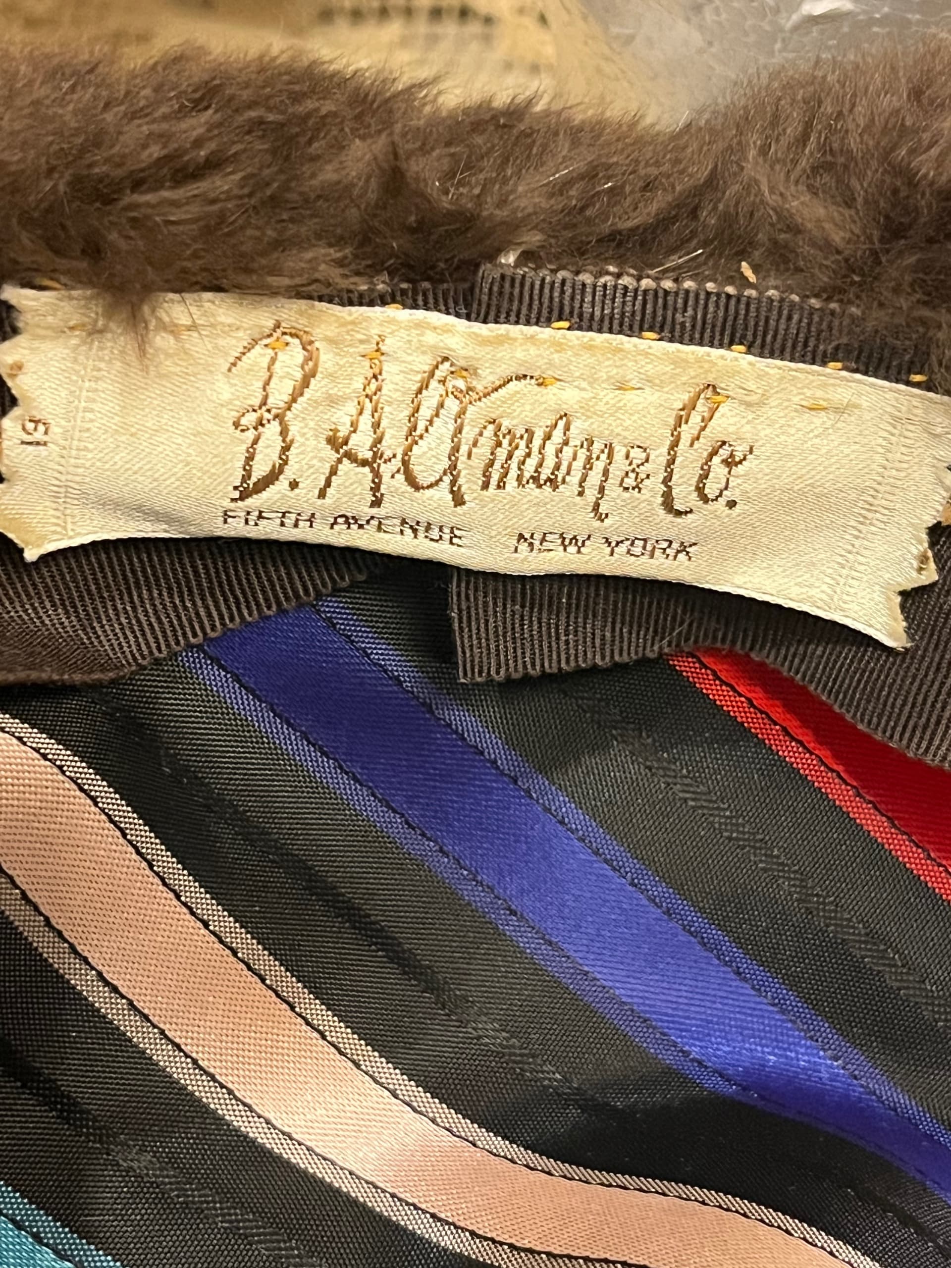 B. Altman & Co. Fur Hat - Regular