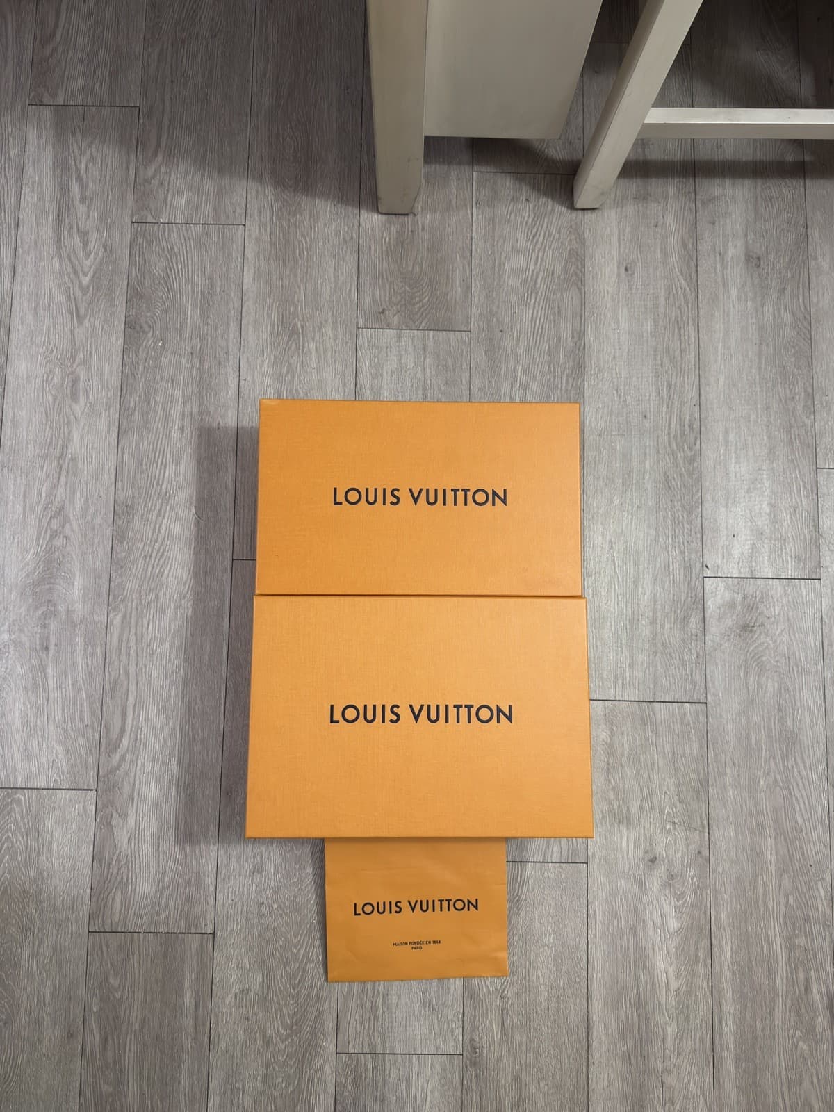 Authentic Louis Vuitton Empty Gift Box