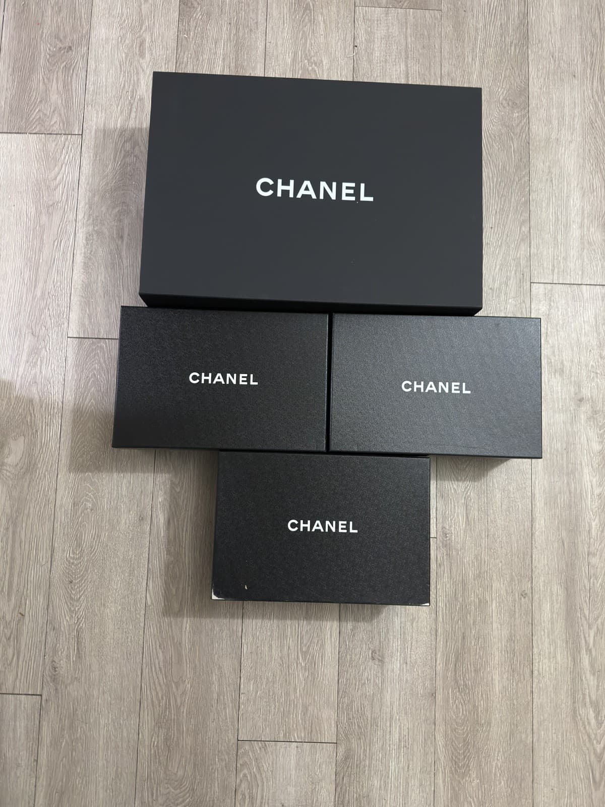 EMPTY Authentic Chanel Sandal Shoe Boxs with with LARGE Box included