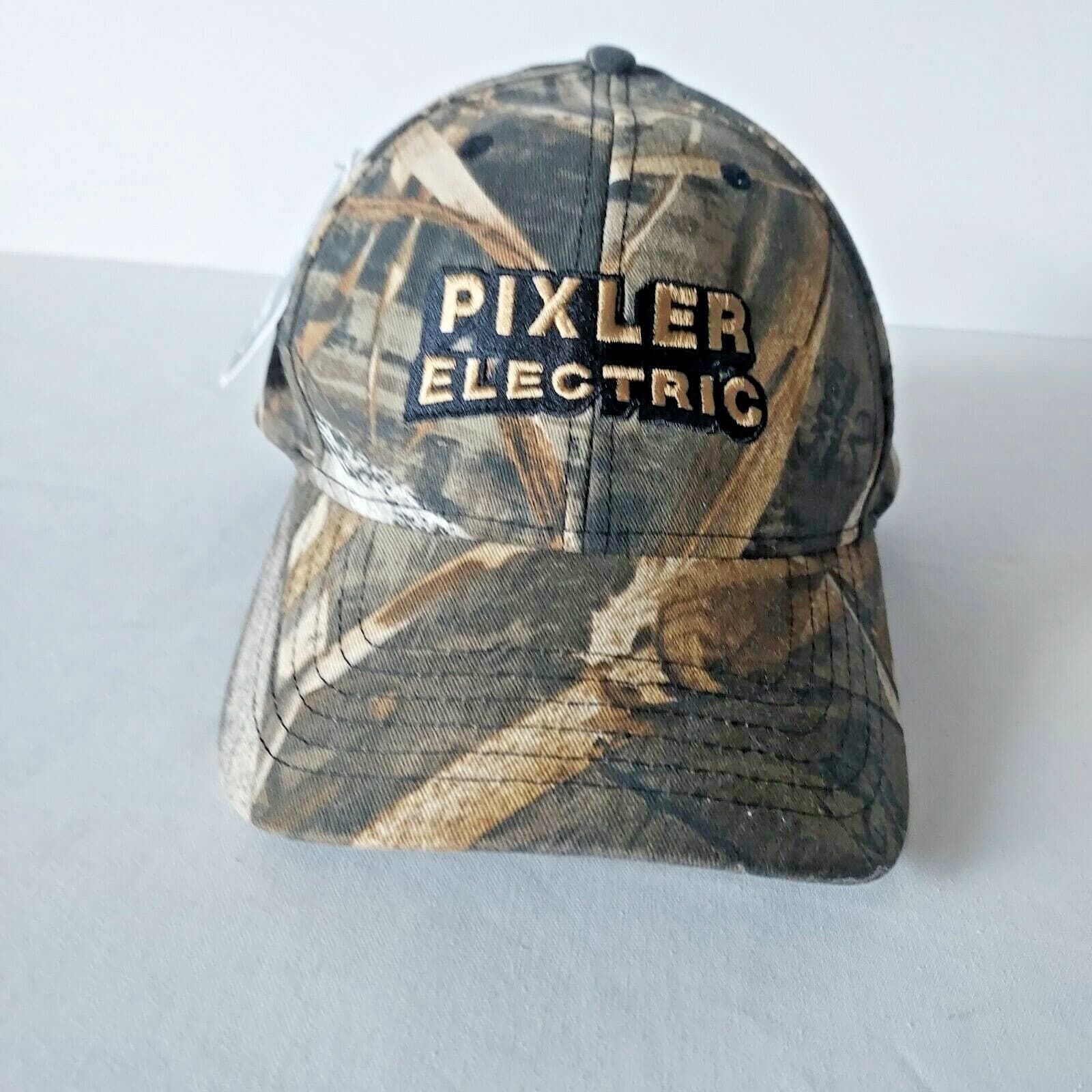 NWT Realtree MAX-5 Pixler Electric Camouflage Hat Cap Adjustable Green One Size