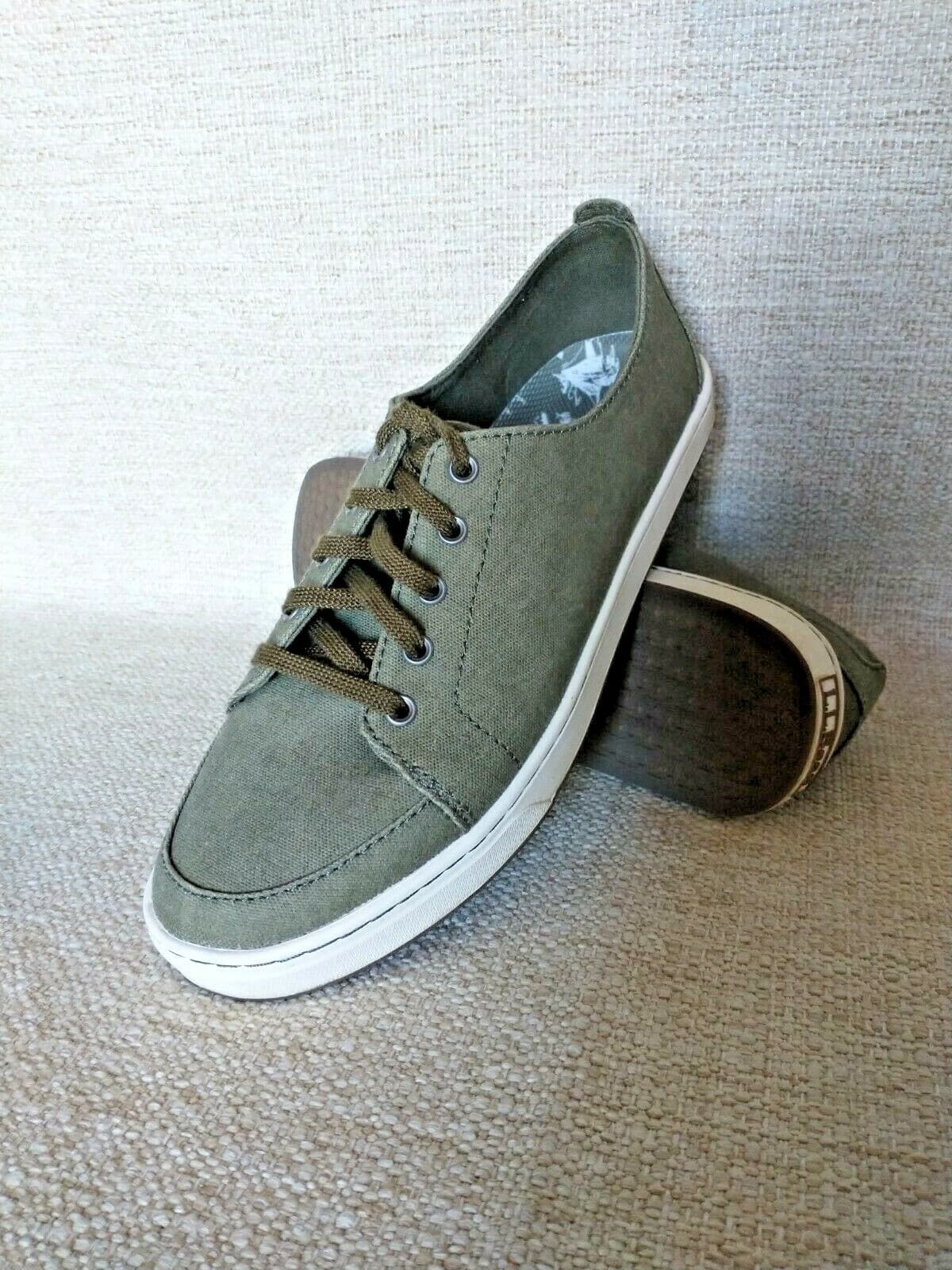 NWoB L.L.Bean Women Campside Shoes Lace-Up Green US9.5M