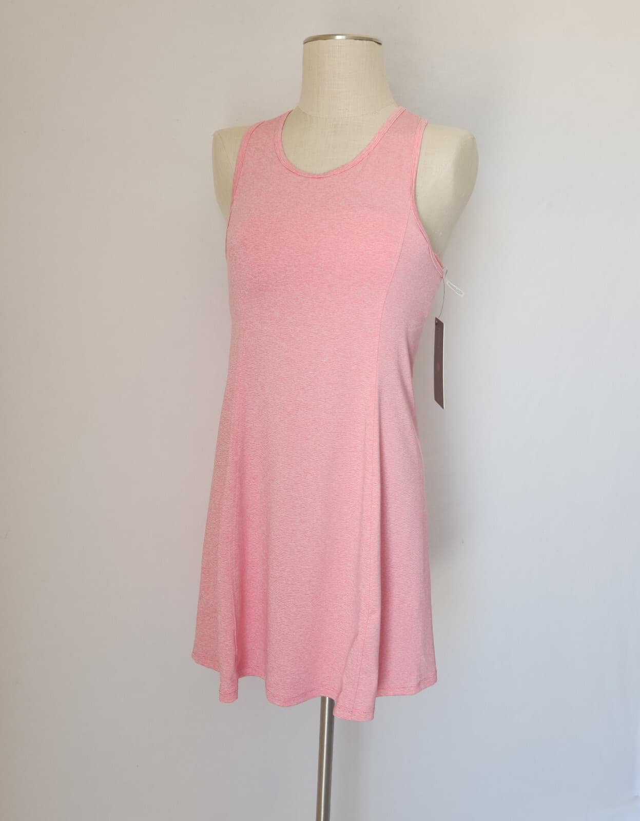 NWT Harmony Balance $58 Athletic Tennis Mini Dress Built-In Bra Pink Women's M