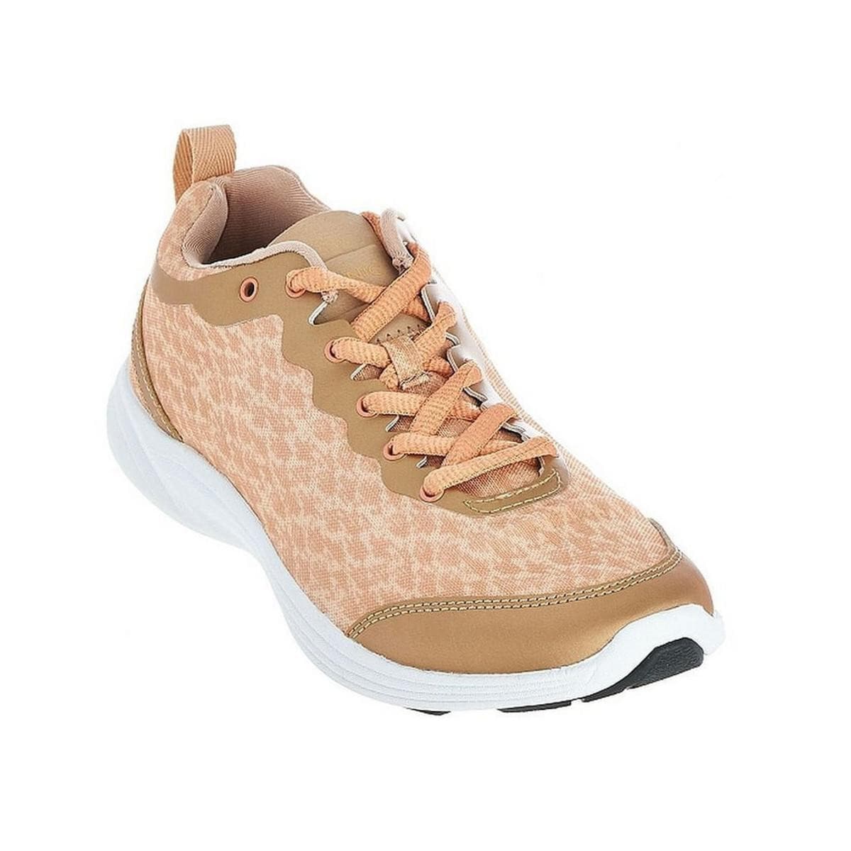 NWoB Vionic Orthaheel Agile Python Walking Sneaker Comfort Lace Bronze US7 Wide