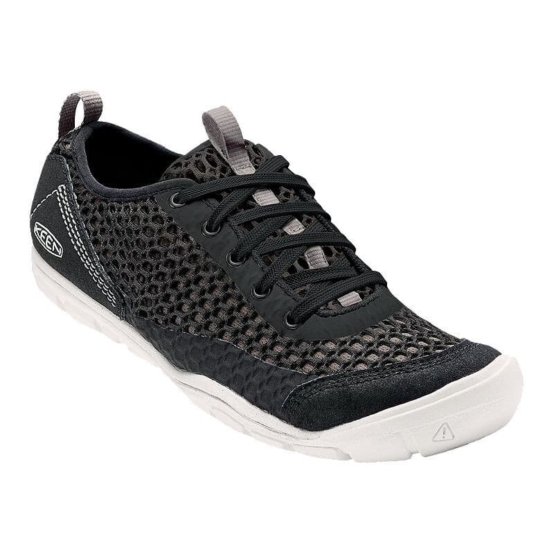 Keen CNX Merer Lace II Hiking Shoes Flexible Breathable Mesh Black Women US8