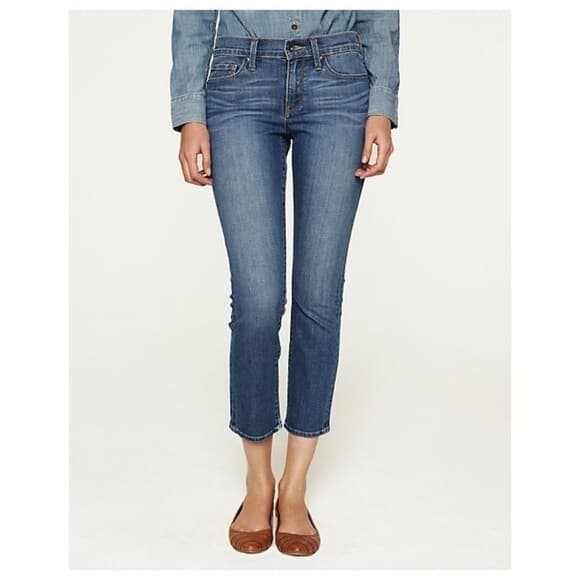 Lucky Brand Sofia Capri Women Jeans Cotton Blend Medium Wash Sz.8/29