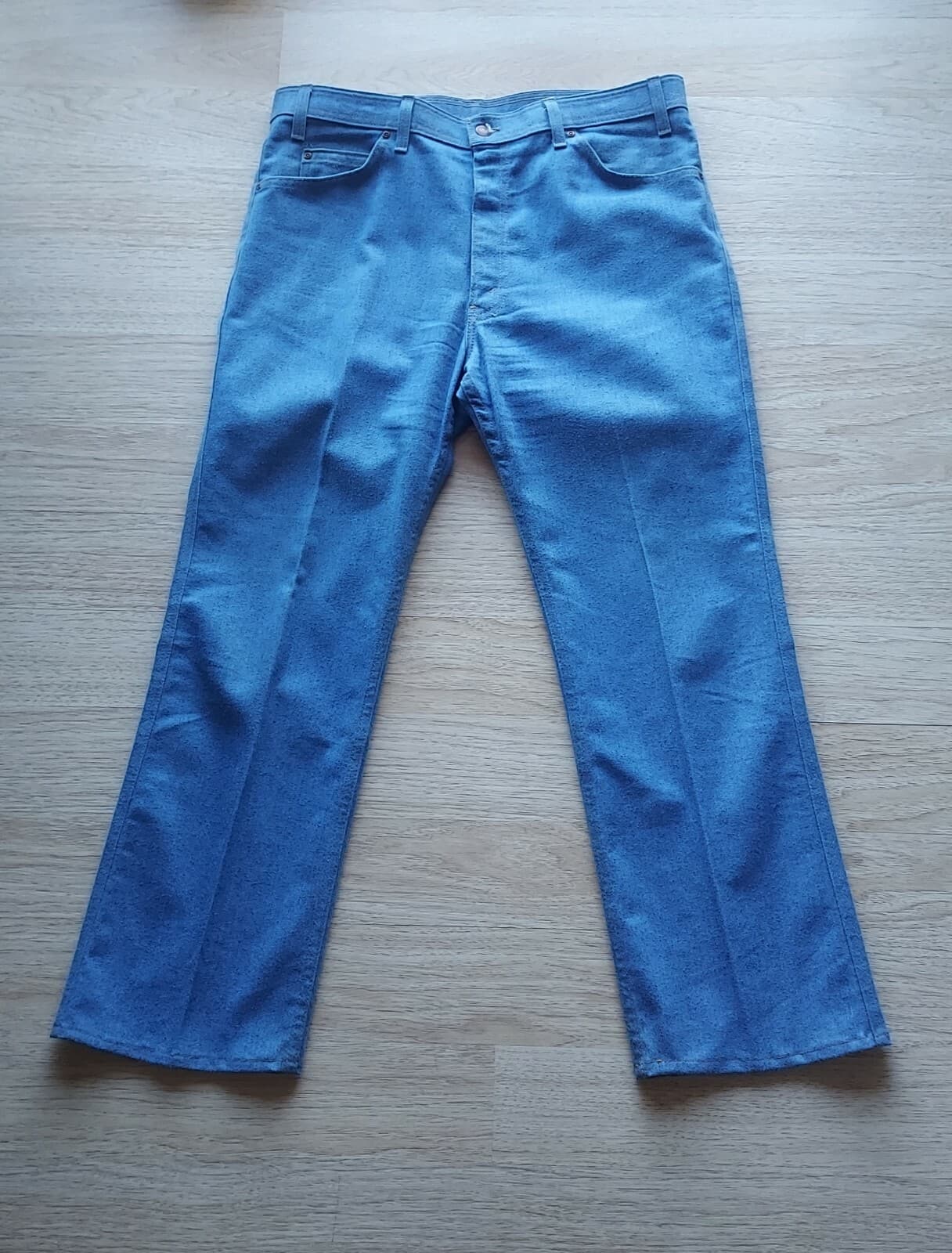 Vintage'90s Levi's Action Jeans Brown-Tap Straight Blue Men 38x30 Made in USA