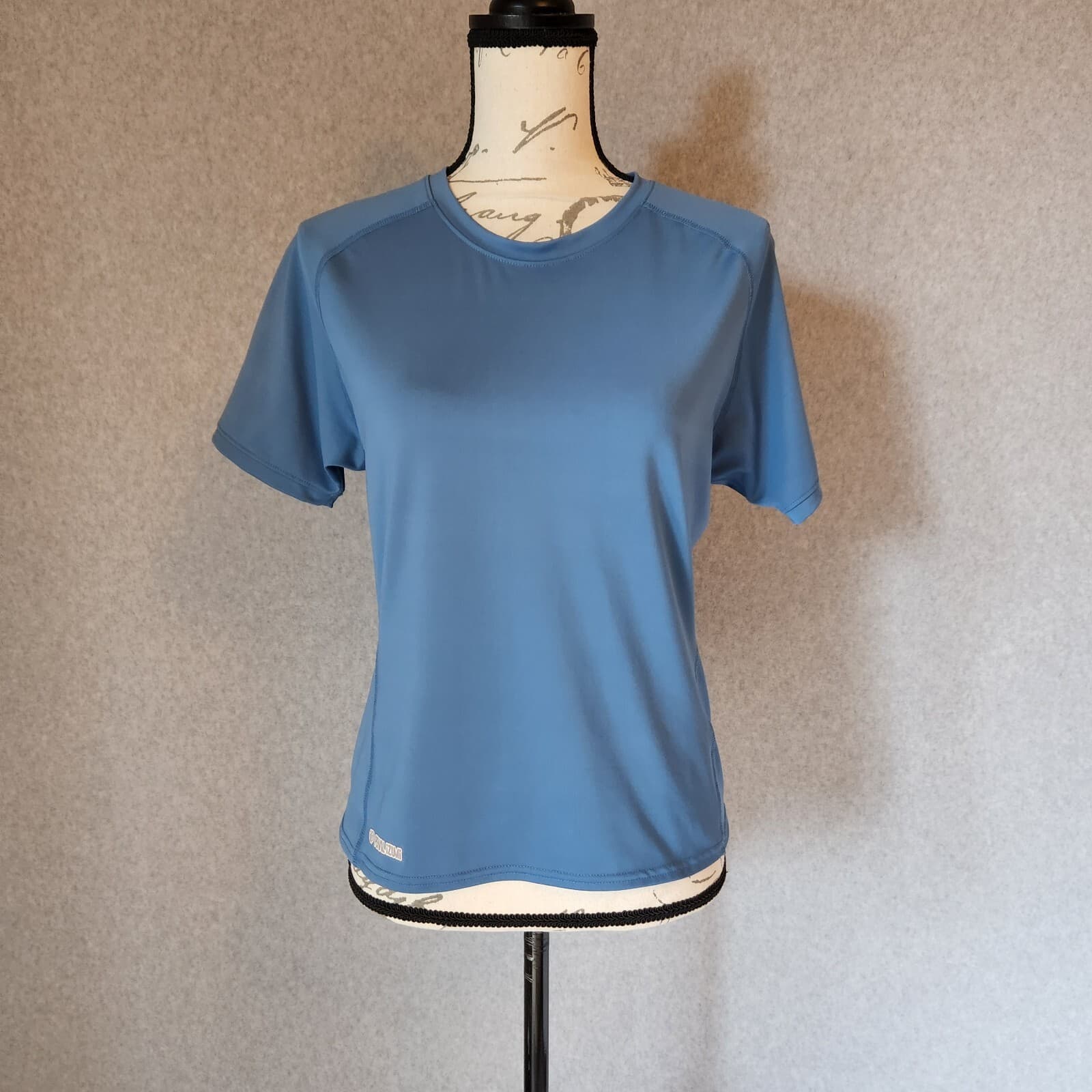 Pearl Izumi Cycling T-Shirt Pullover Short Sleeve Crew Neck Blue Women Small