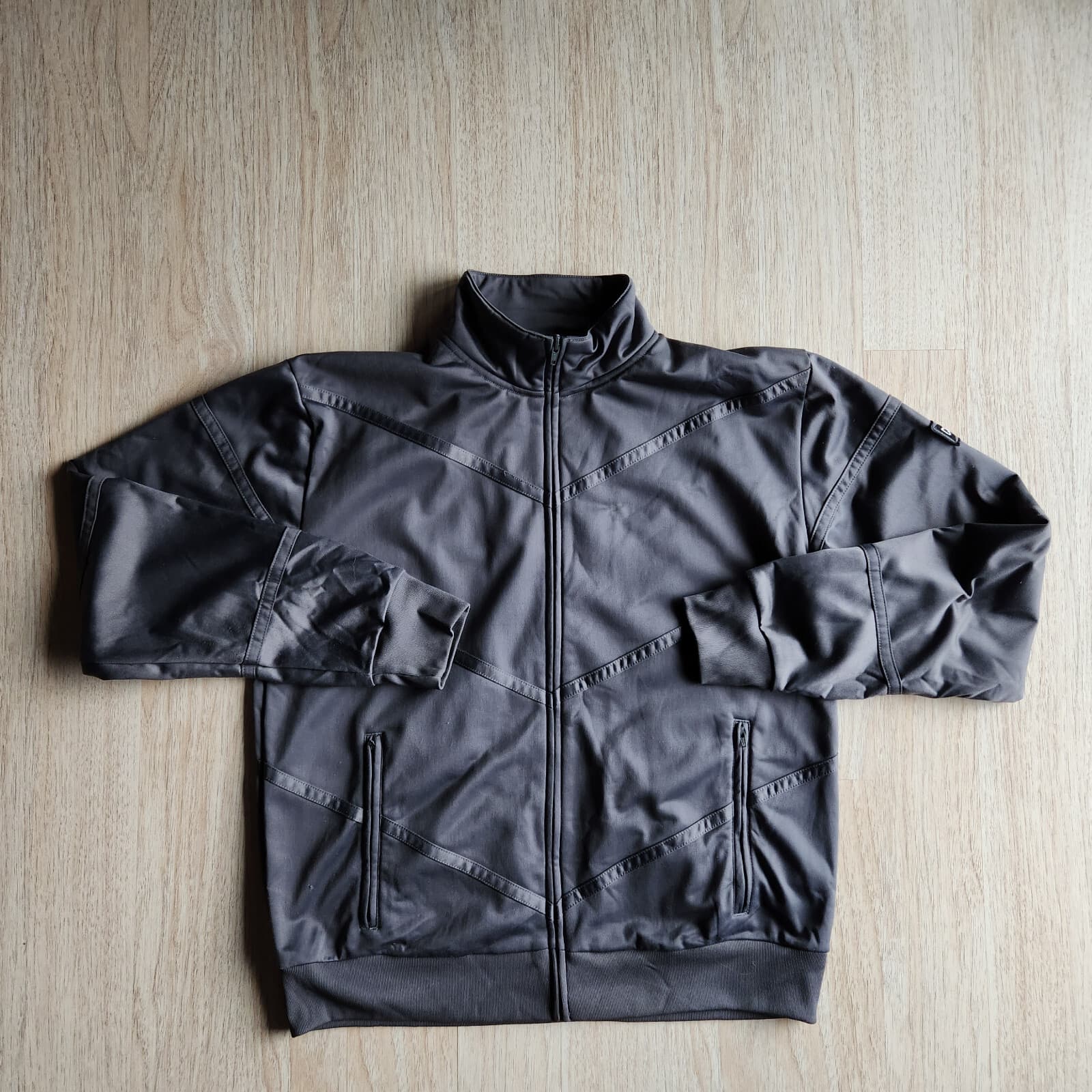 Carhartt Rugged Outdoor Wear Dakota Jacket Full-Zip Pocket Polyester Grey Men XL