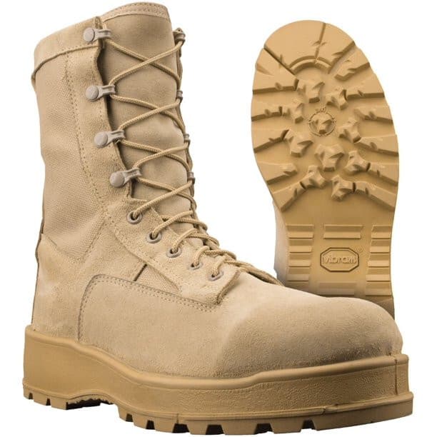 Altama Vibram Gore-tex Waterproof Temperate Weather Army Combat Boot Tan Men US7