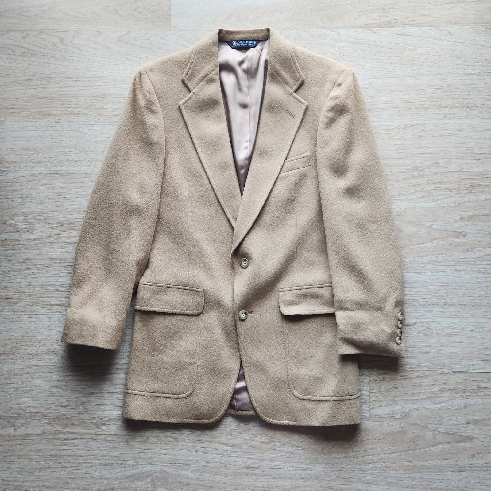 Vintage Austin Reed of Regent Street Camel Hair Blazer Sport Coat Men's Bust 38"