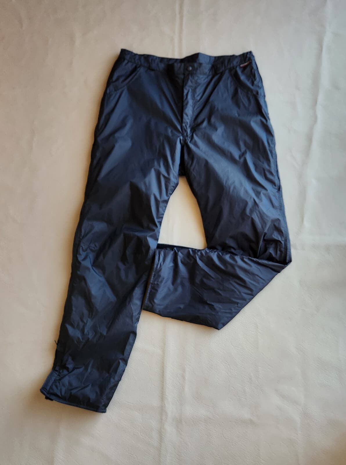 OLYMPIA Moto Sports Insulated Over Pants Leg-Zipper Waterproof Black Men's 38