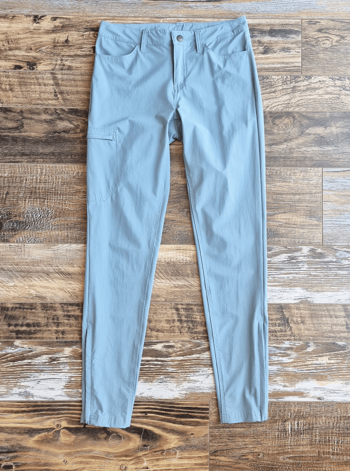 Patagonia Skyline Traveler Pants Slim Fit Pocket Stretch 40-UPF Blue Women's 2