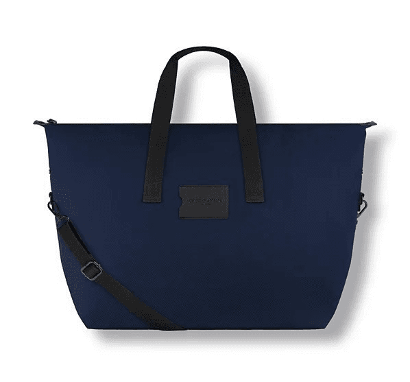 NWoT Giorgio Armani Fragrance Twill Canvas Duffle Weekend Bag Adjustable Strap