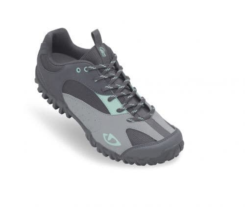 NWoB Giro Petra Cycling Walking-Hiking Shoes Comfort Lace Grey Green Women EU40