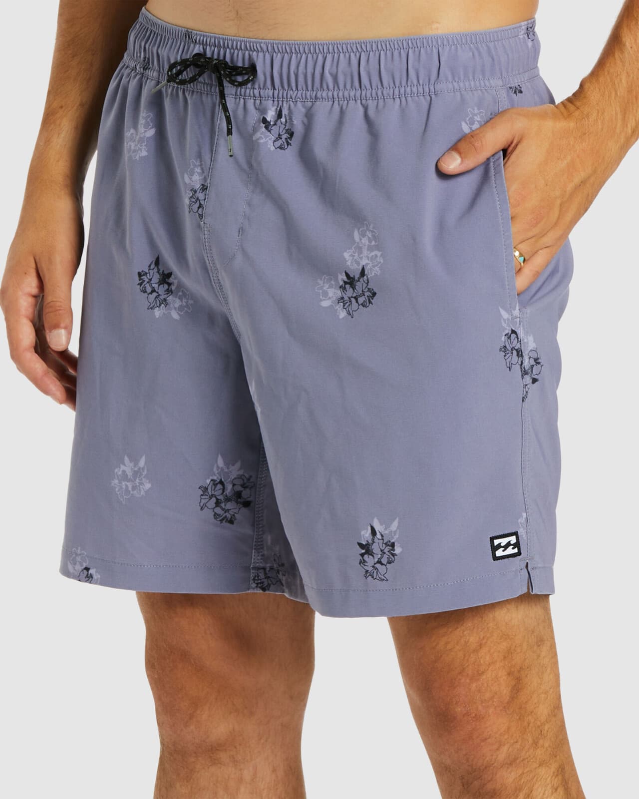 NWT Billabong Sundays Layback 17" Boardshorts Pocket Dusty Grape Men's XL $70