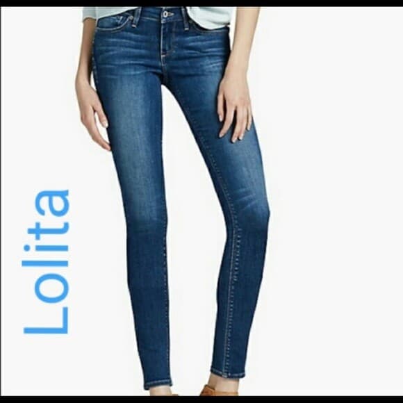Lucky Brand Lolita Skinny Jeans Medium Wash Blue Women Sz.4/27