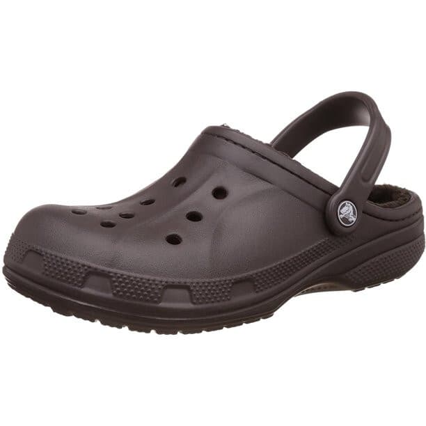 Crocs Ralen Faux Fur Lined Clogs Slide-On Comfort Brown Unisex US M6 W8