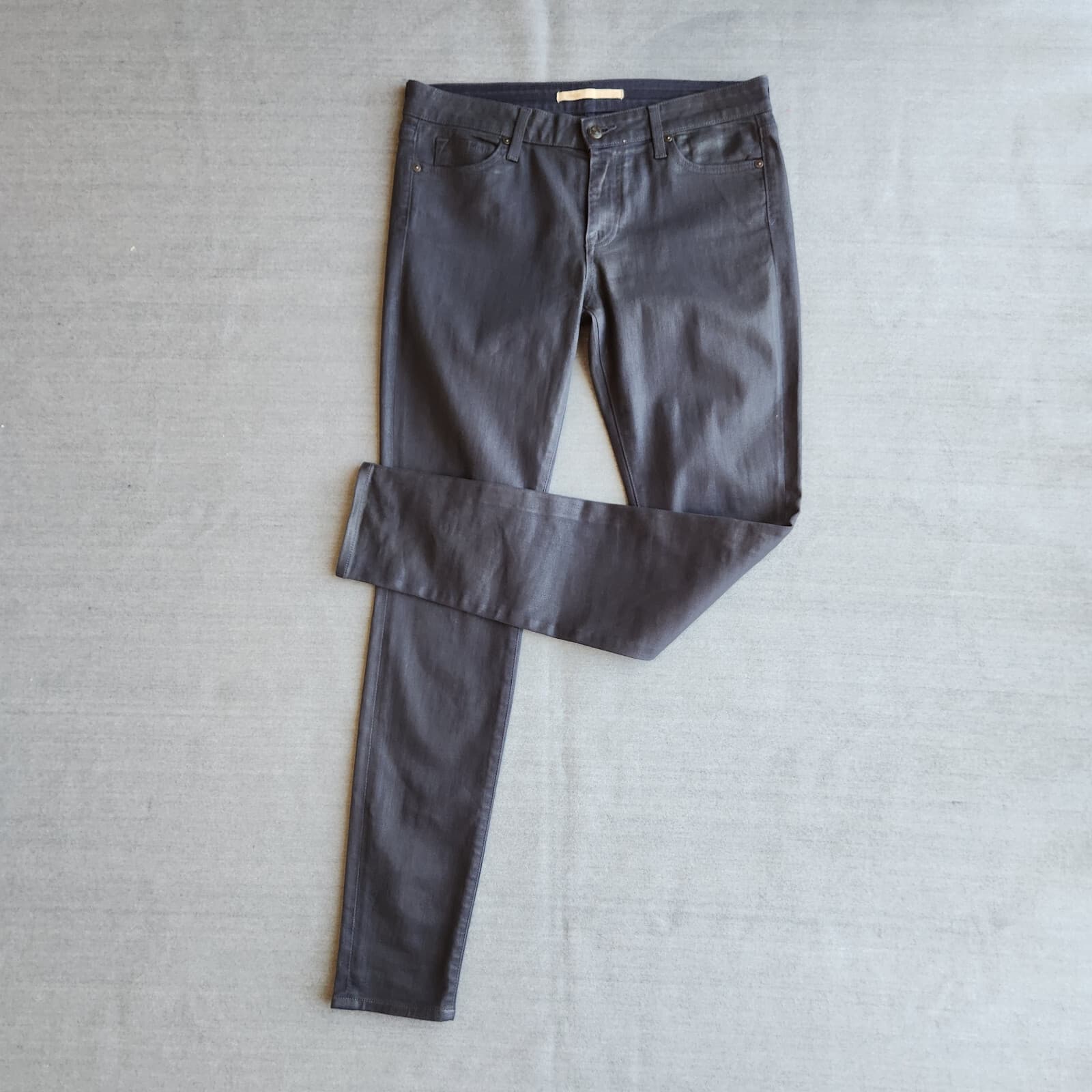 Vince Lola Stovepipe Skinny Jeans Stretch Cotton Blend Moroccan Blue Women's 31