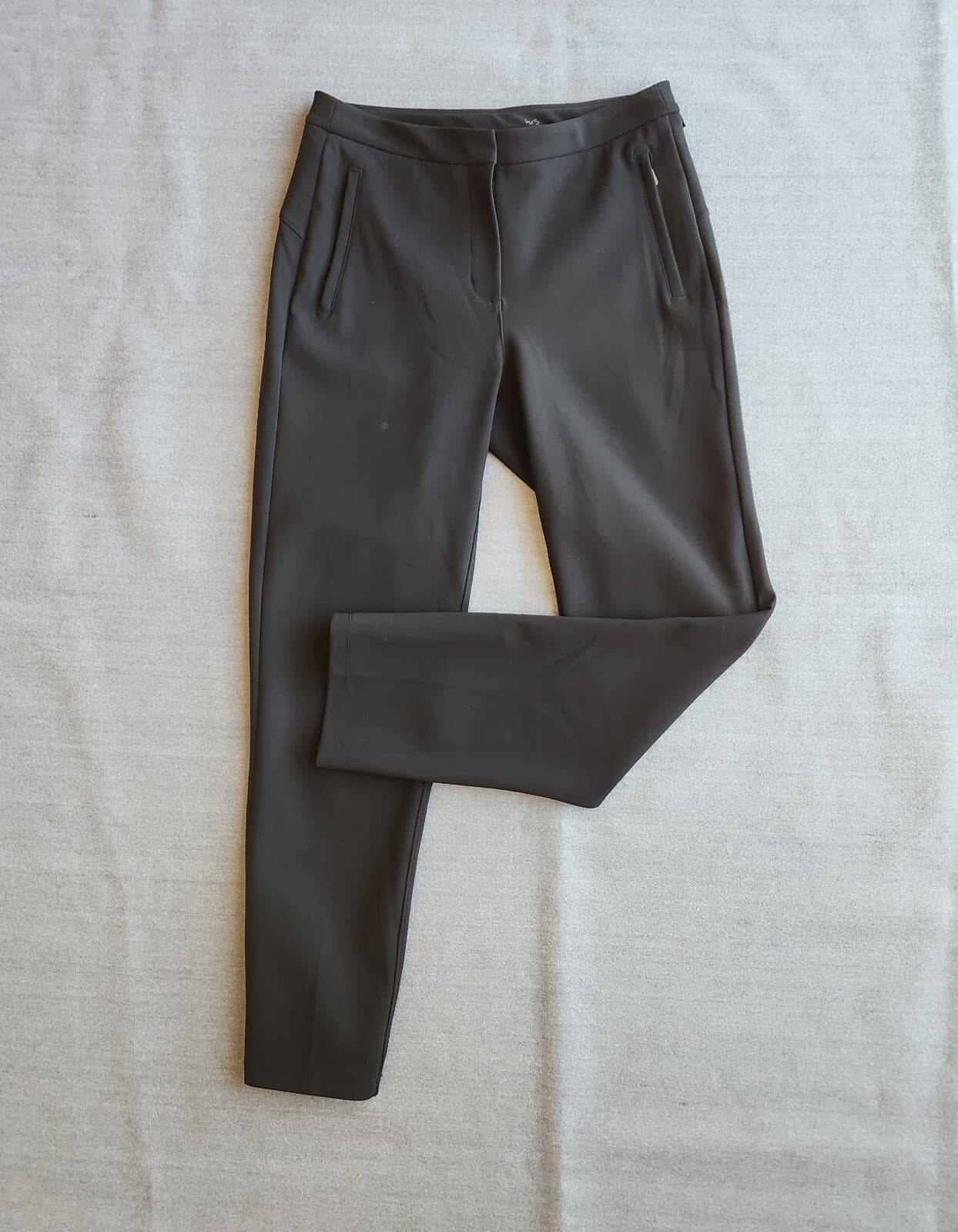 Lululemon On The Move 28" Pants High Rise Straight Ankle Stretch Pocket Black 4