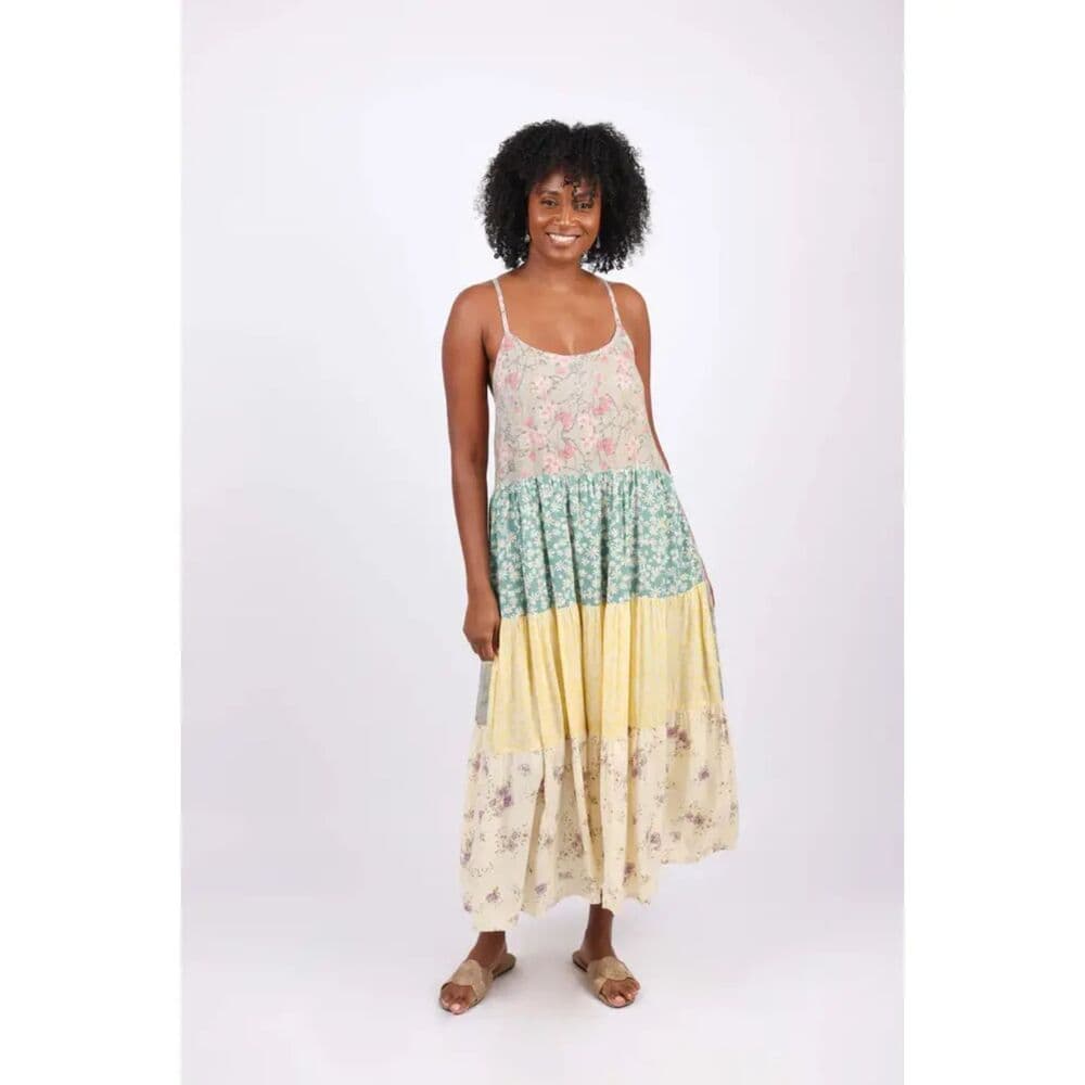 Spaghetti Strap Boho Summer Dress