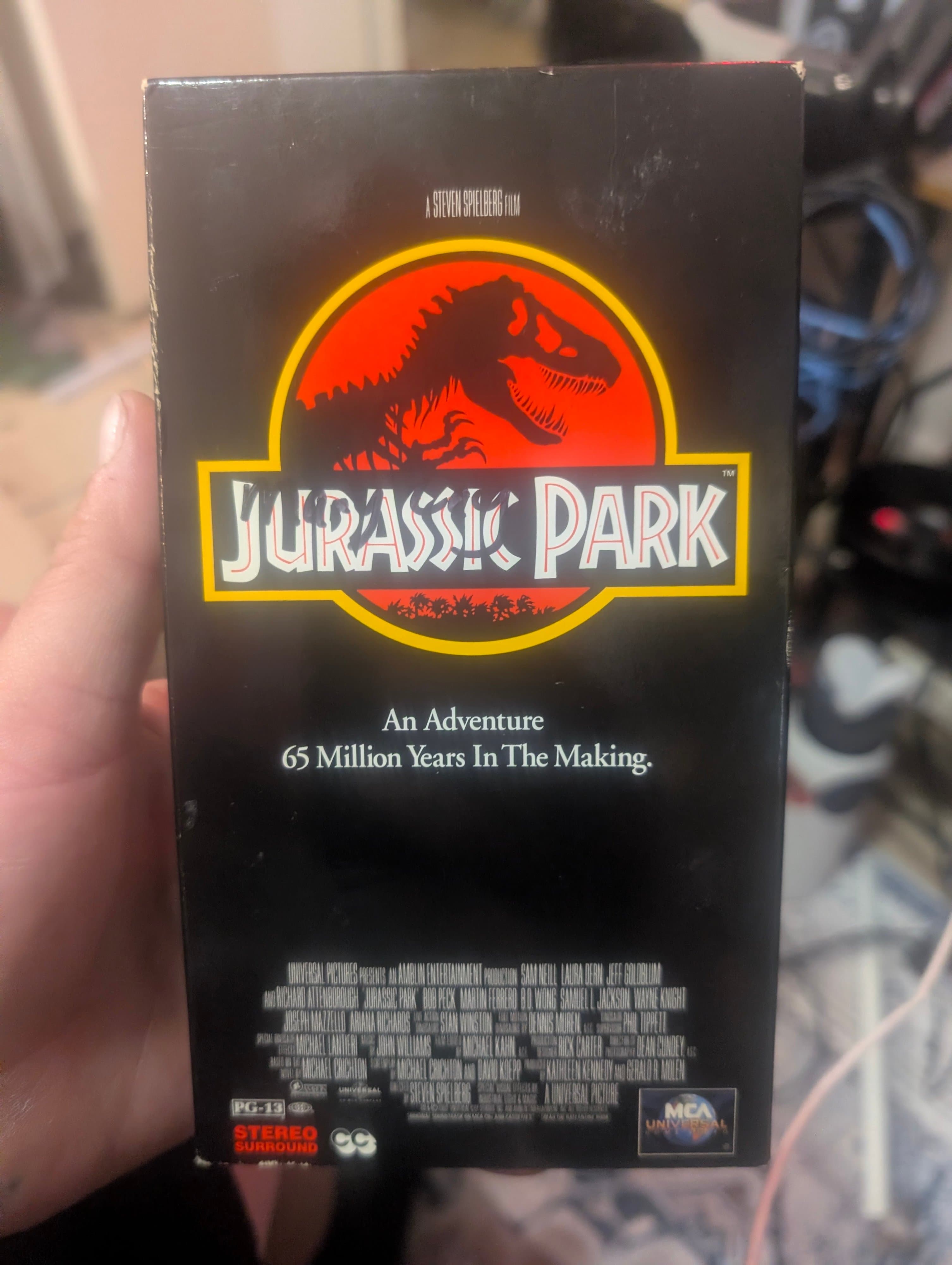 Jurassic Park VHS Steven Spielberg Film