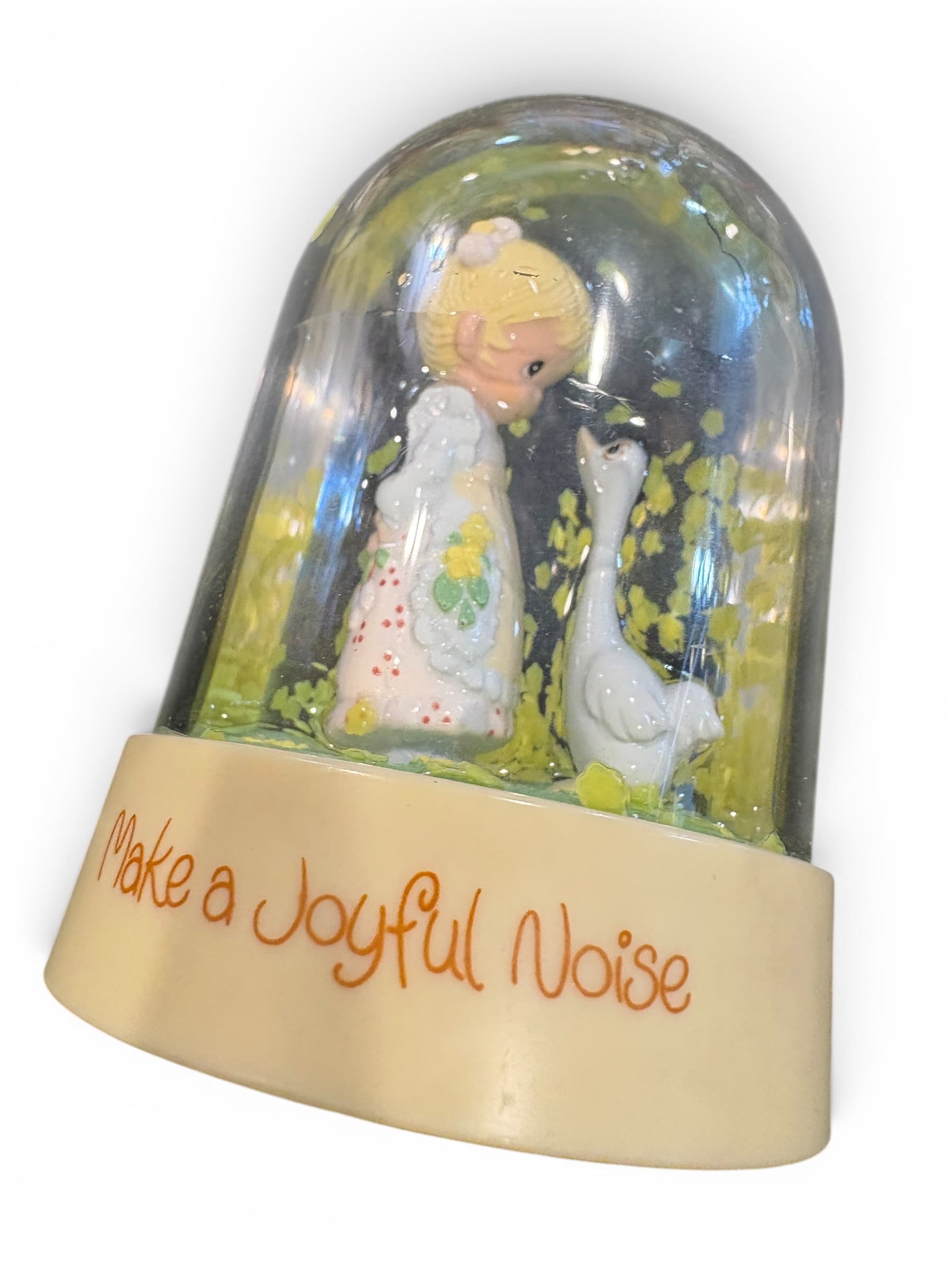 Vintage Precious Moments “Make a Joyful Noise” Water Dome Enesco 1983 - Regular