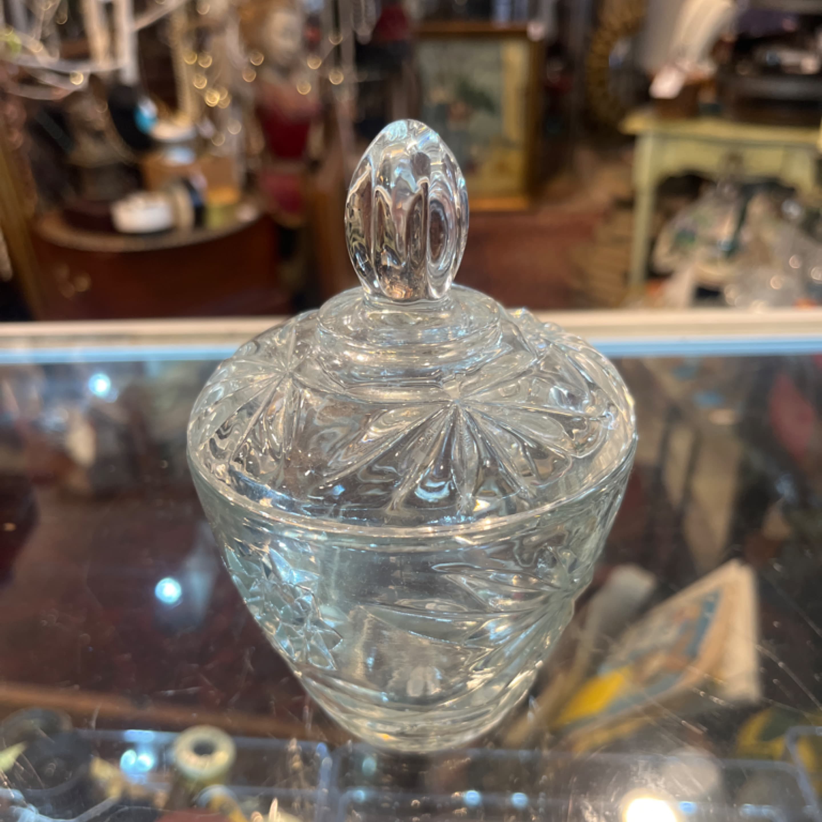 Glass lidded Candy dish 1270 - Regular - Image 1