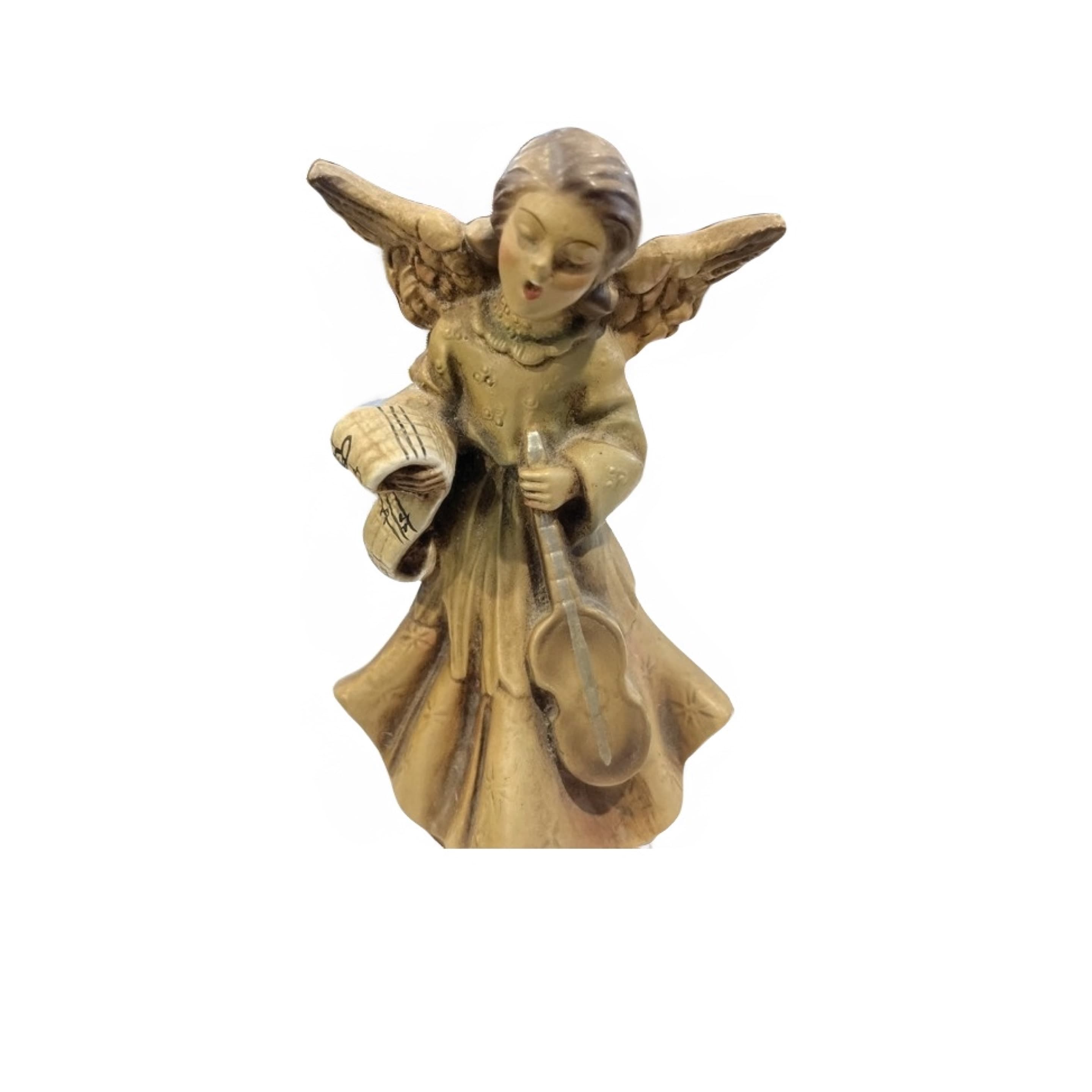 Italian Resin Musical Angel Figurine (941) - Regular - Image 1