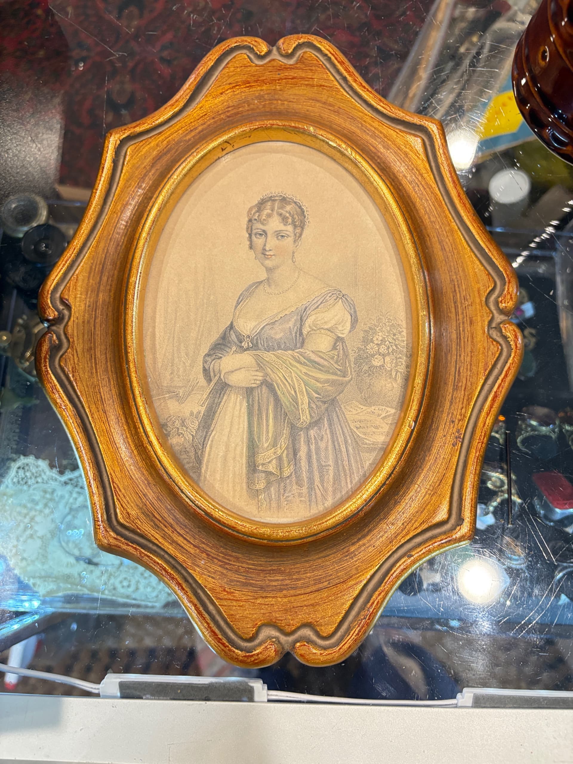 Hortense Bonaparte Stepdaughter Gilt Framed Print (1269) - Regular - Image 1