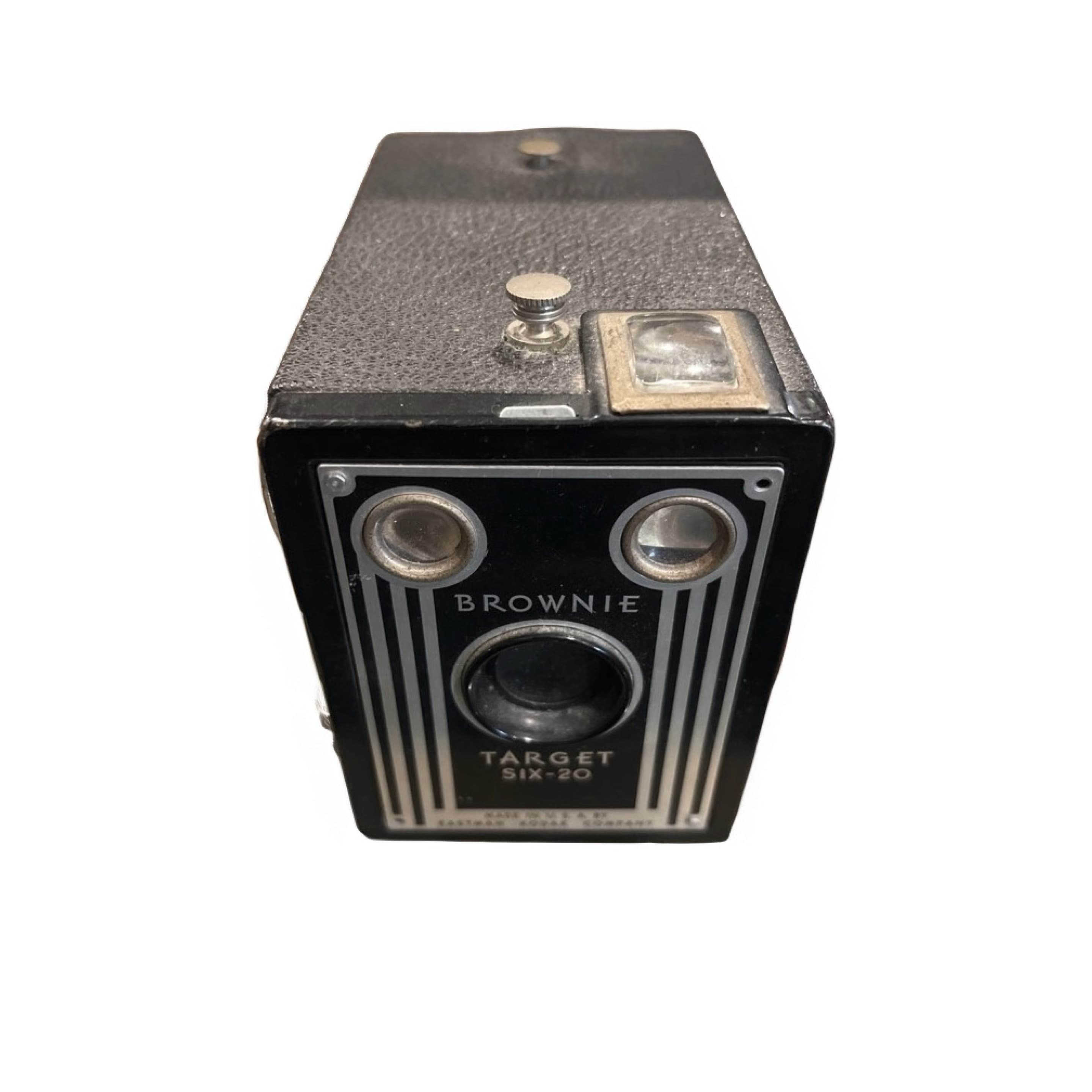Kodak Brownie Target Six-20 Box Camera 1946-1952 Working Shutter Eastman Kodak USA Vintage - Regular