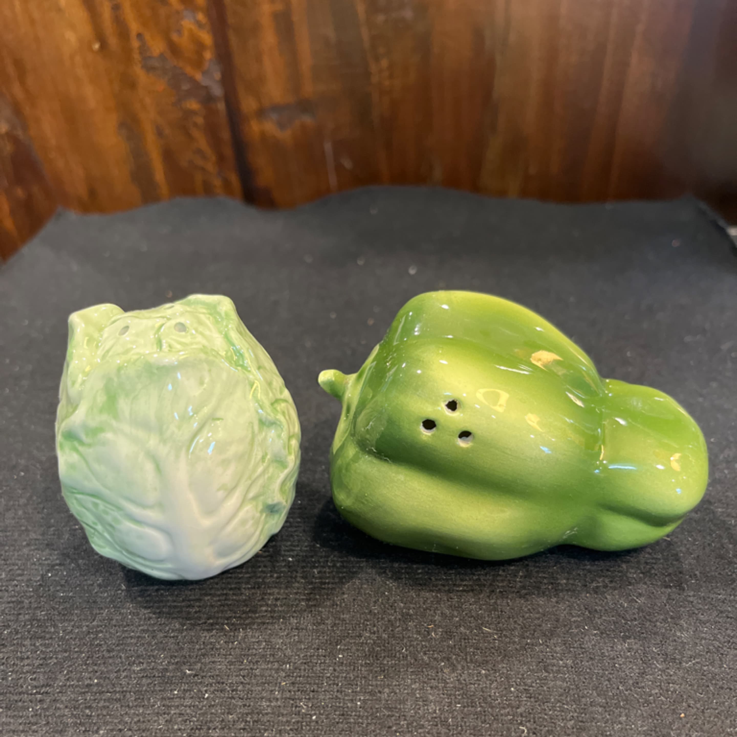 Ucagco Ceramics Japan Veggie Salt and Pepper Shakers - Regular