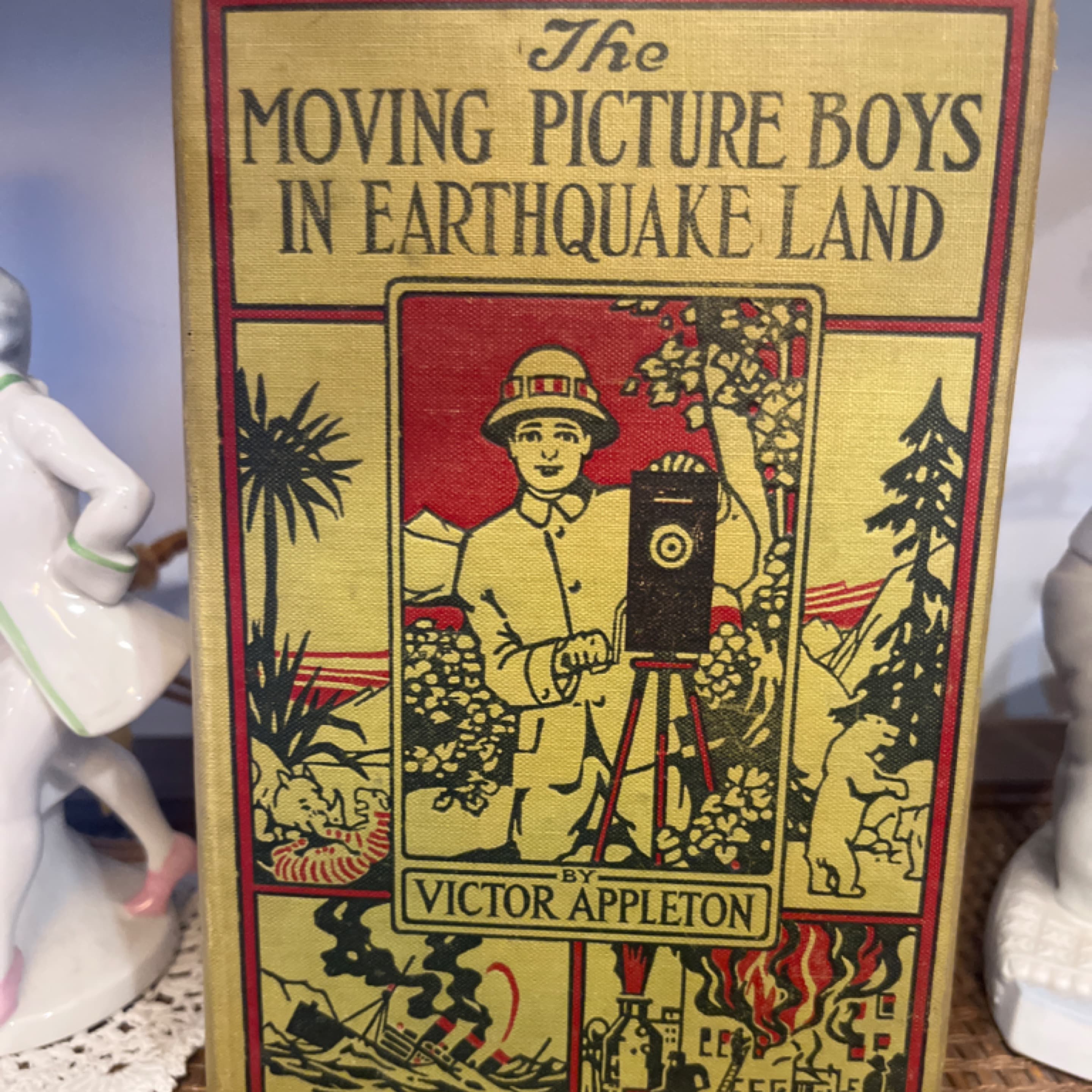 Antique ‘Moving Picture Boys in Earthquake Land’ – Illustrated Adventure Book - Regular