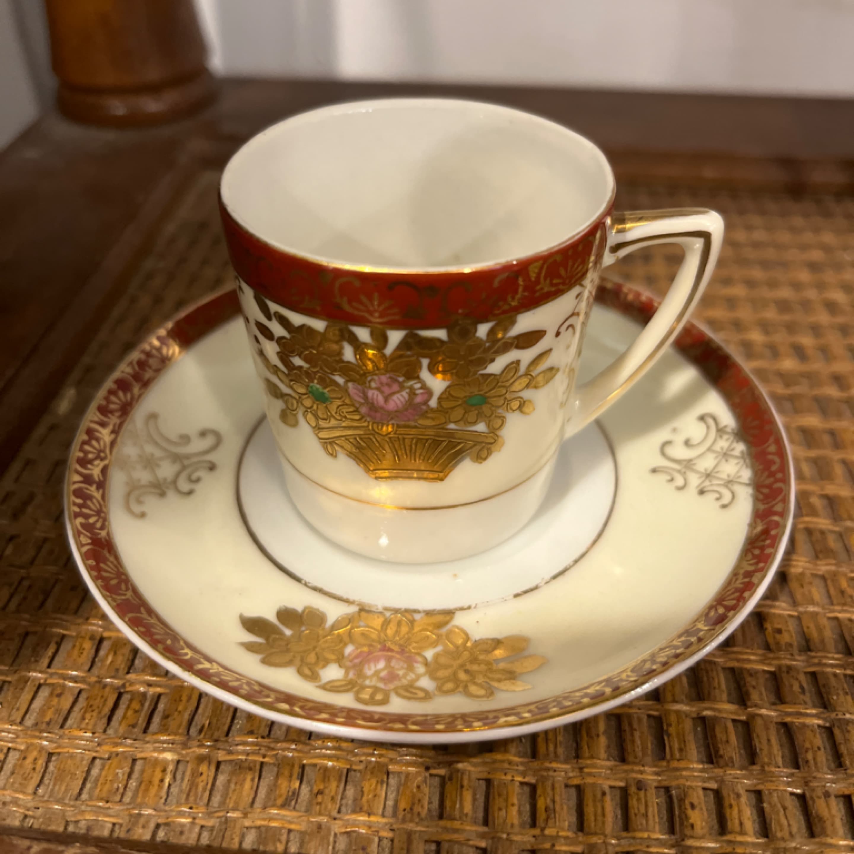 SGK Occupied Japan Teacup and Plate - Regular