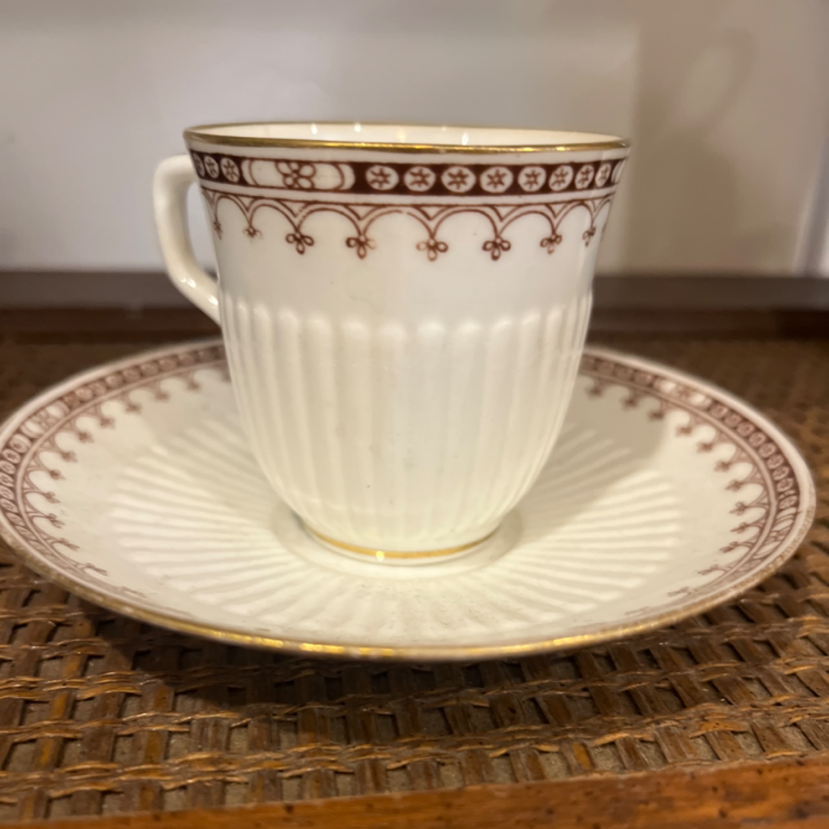 Bone China Cup and Saucer - Regular