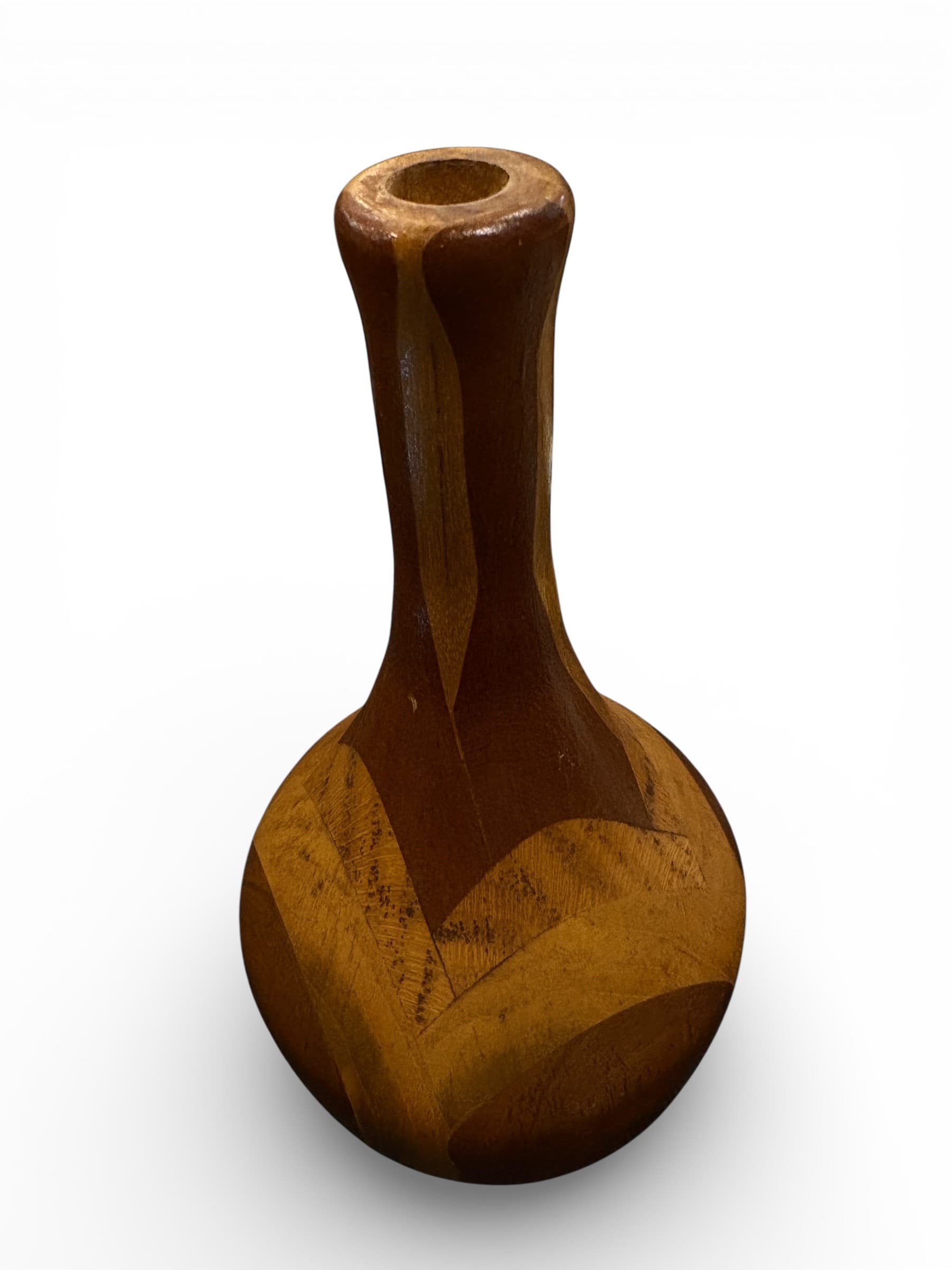 Hand-turned wood vase - Regular